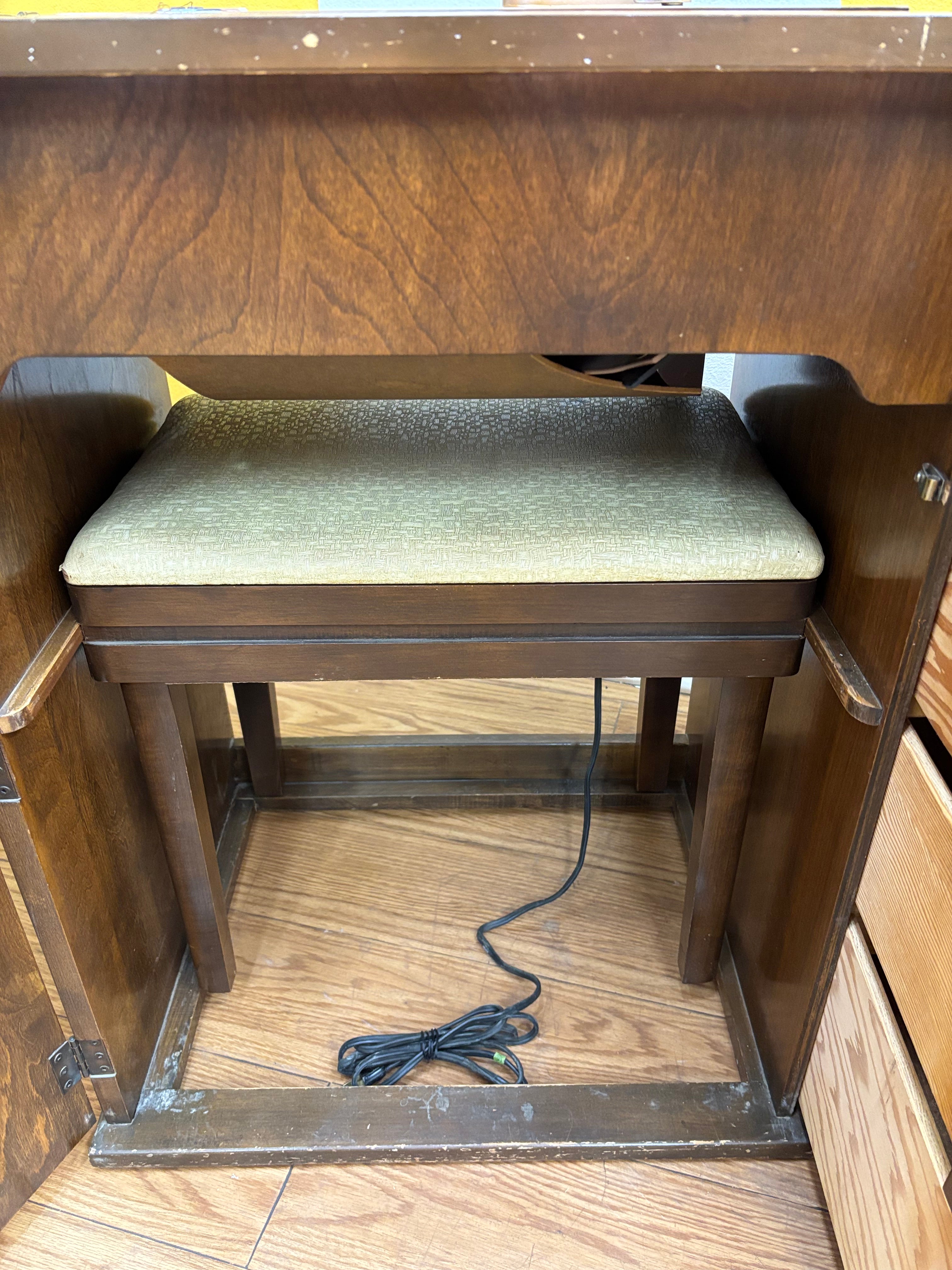 Domestic Imperial Automatic Sewing Machine Cabinet