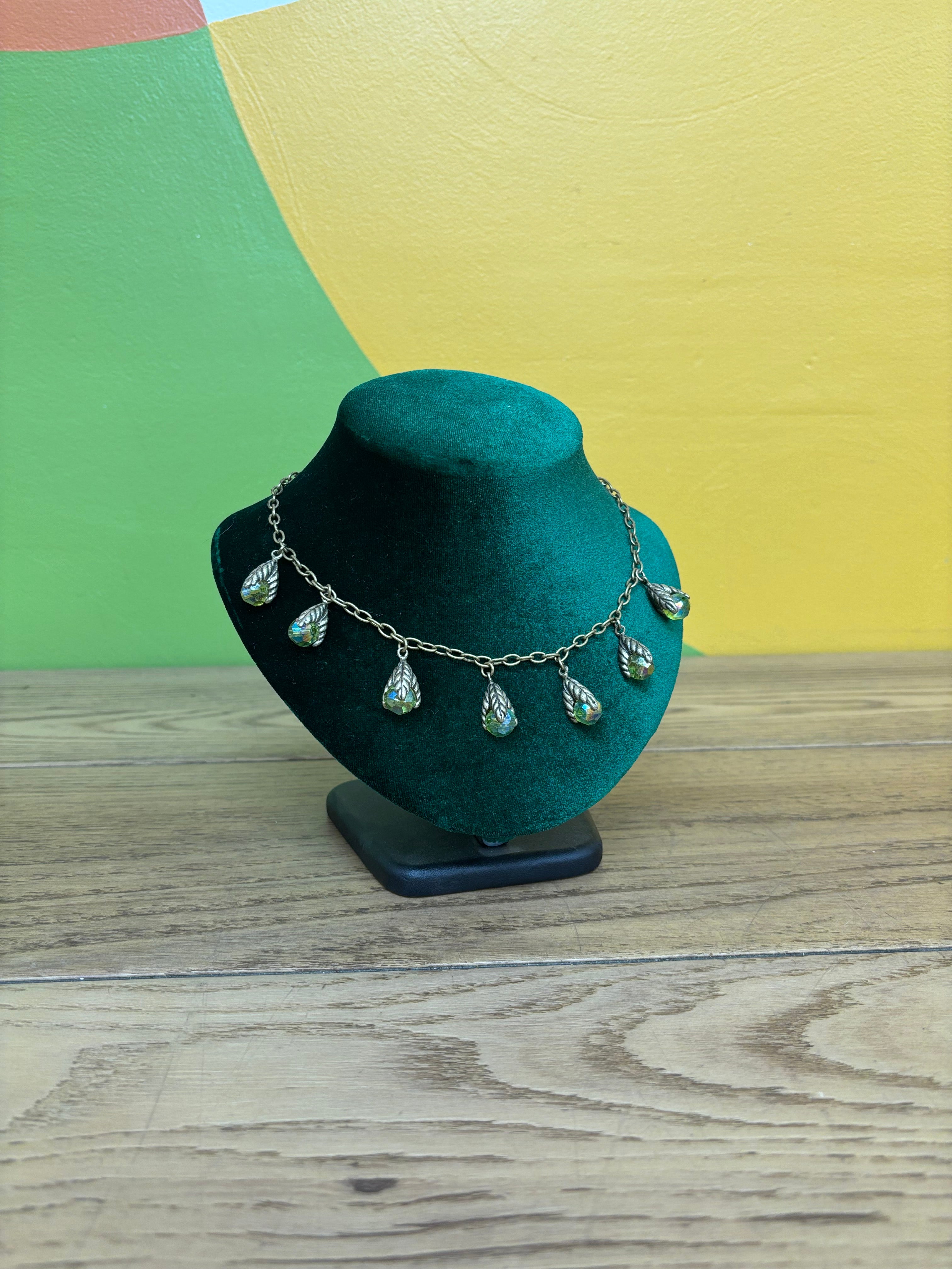 Dangling Teardrop Necklace