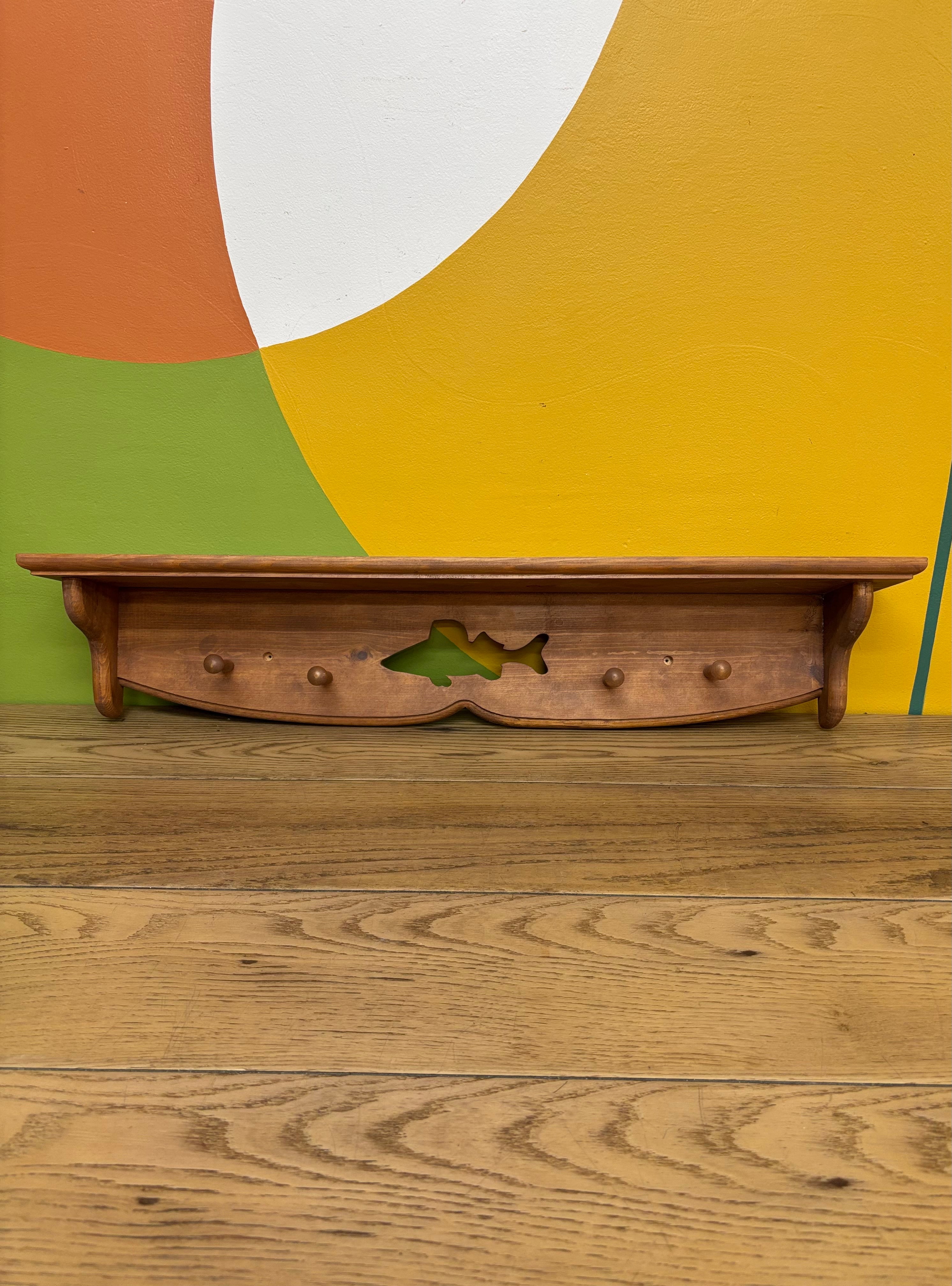 Wood Wall Mounted Shelf
