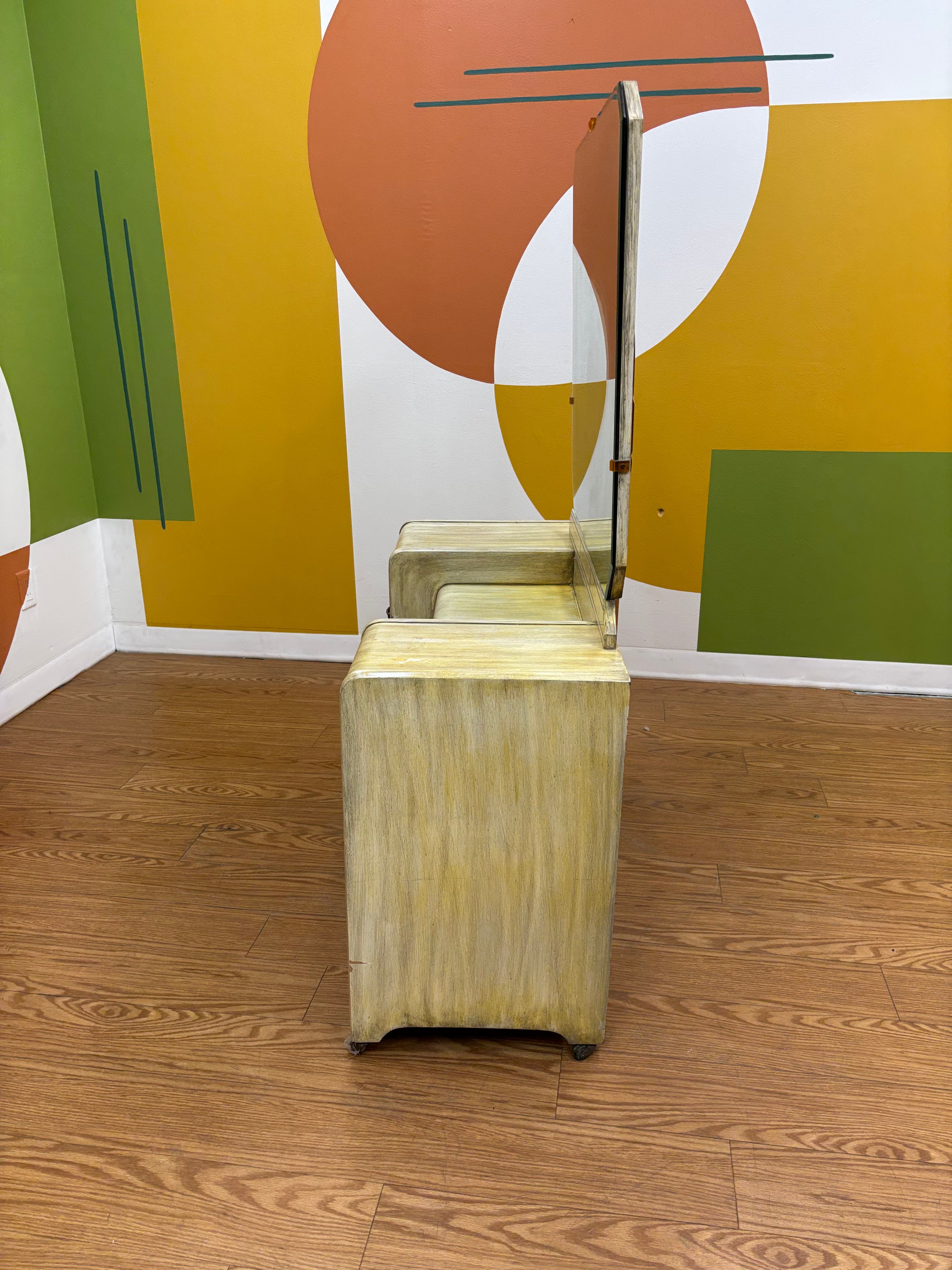 Wood Vanity