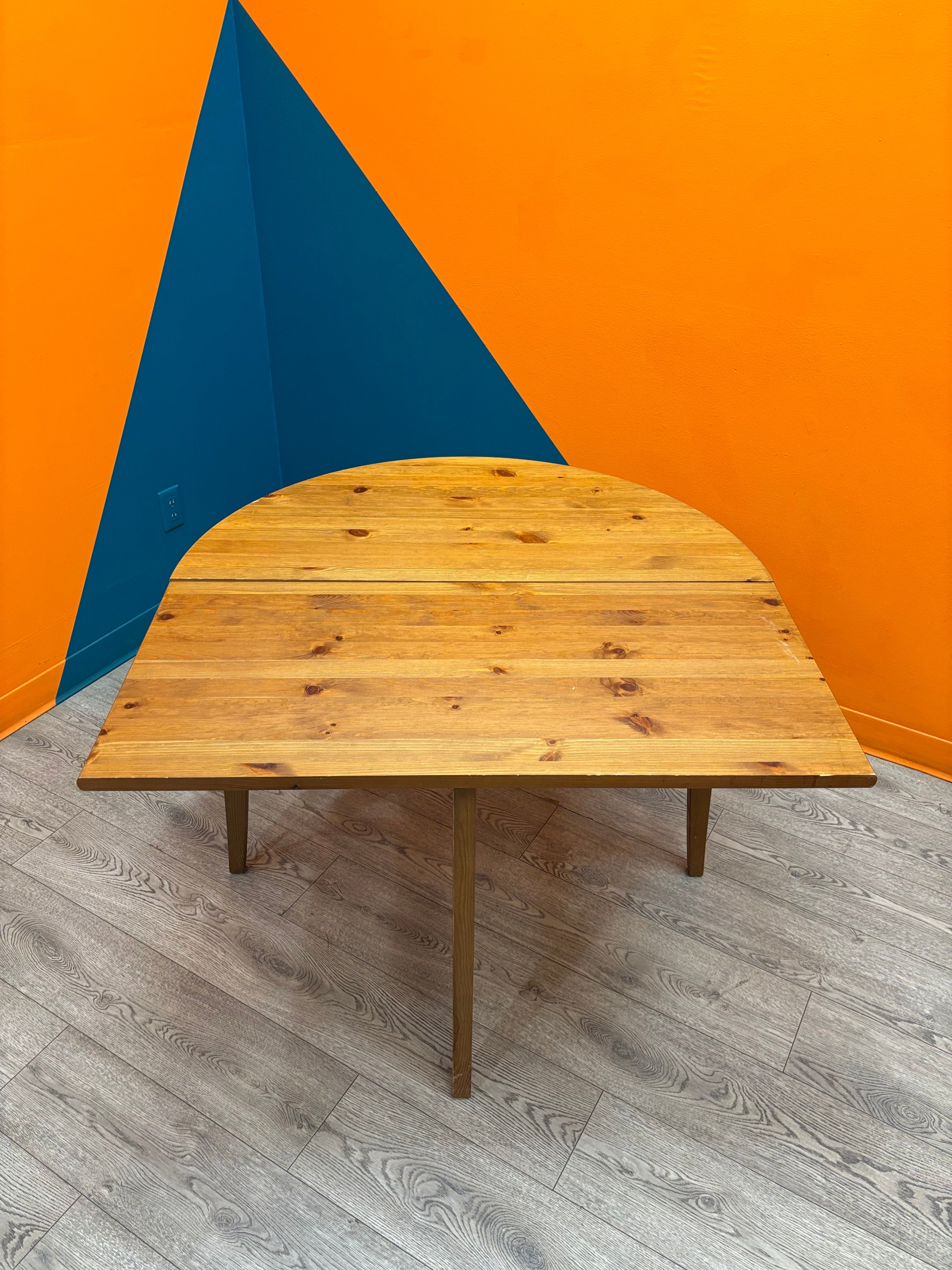 Folding Wood Table