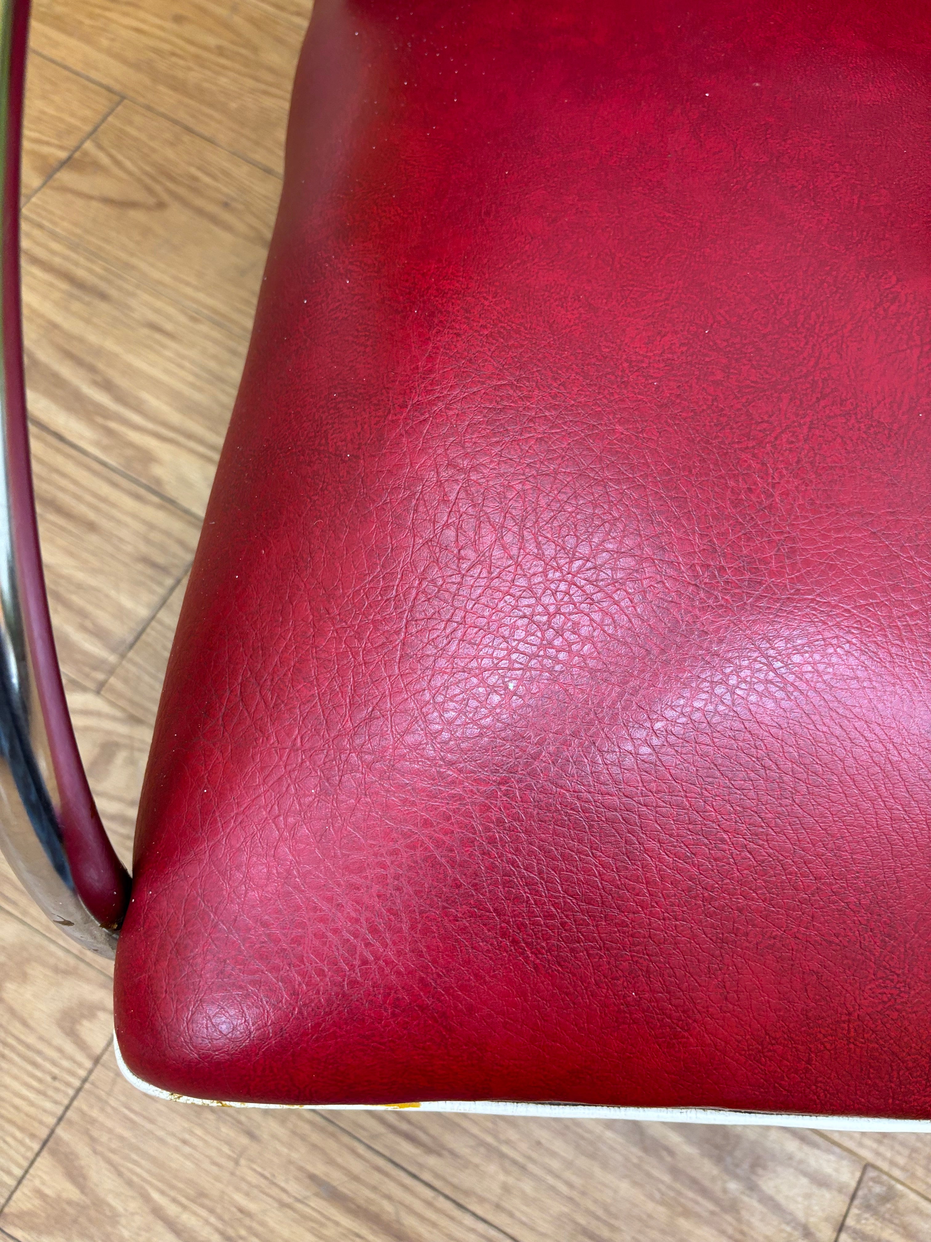 Red Lounger Chair