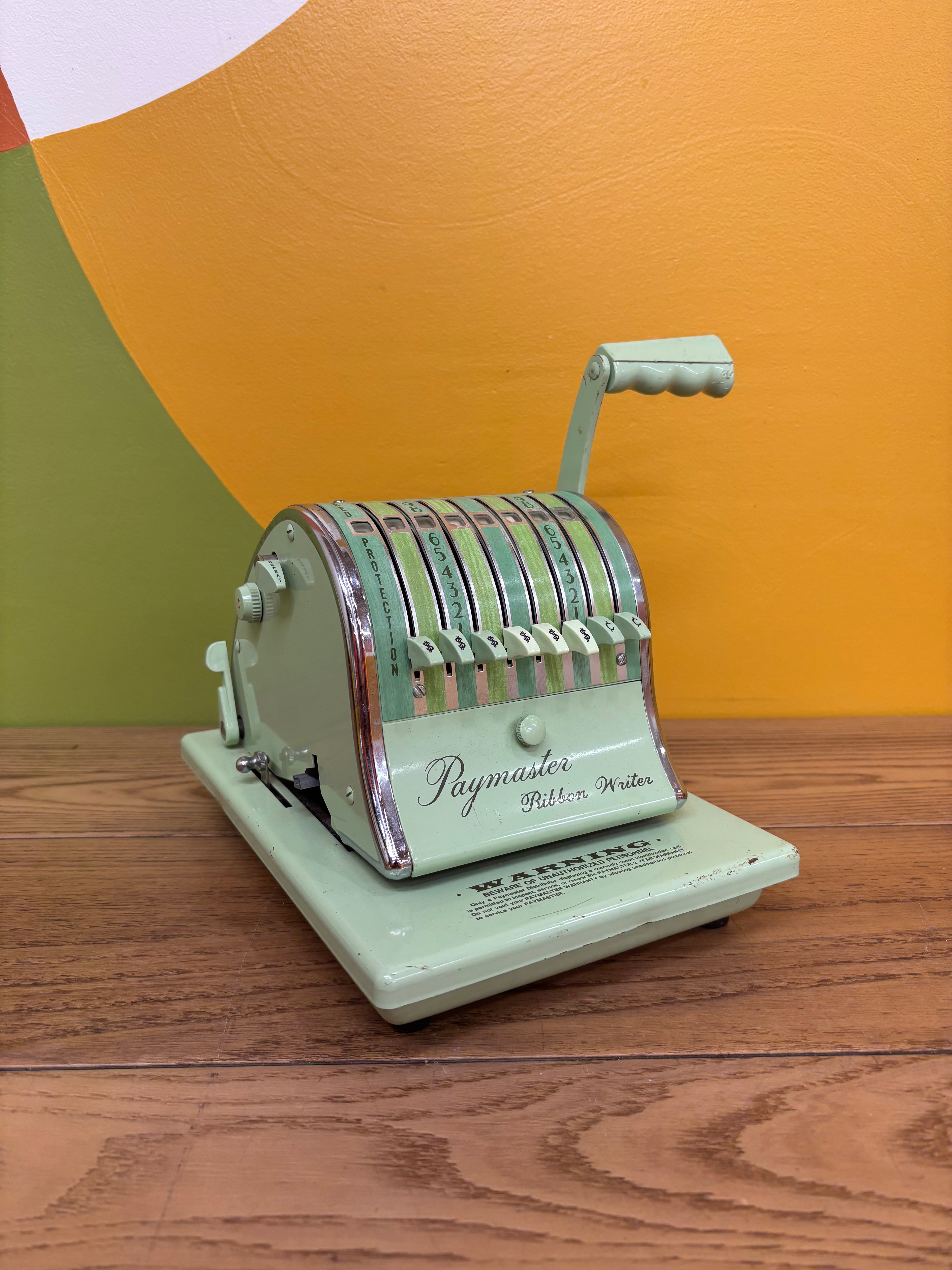 Paymaster Ribbon Writer