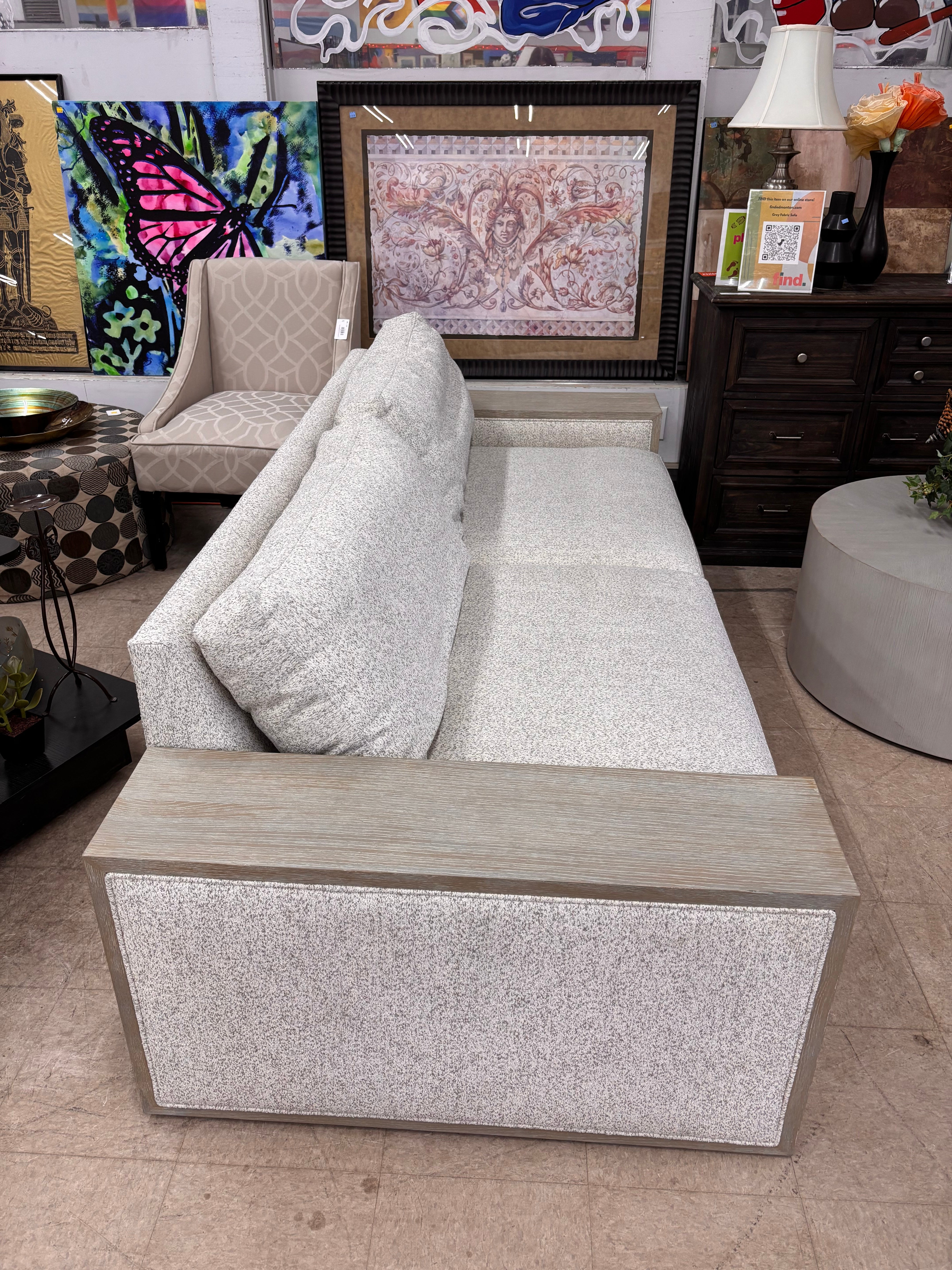 Grey Fabric Sofa