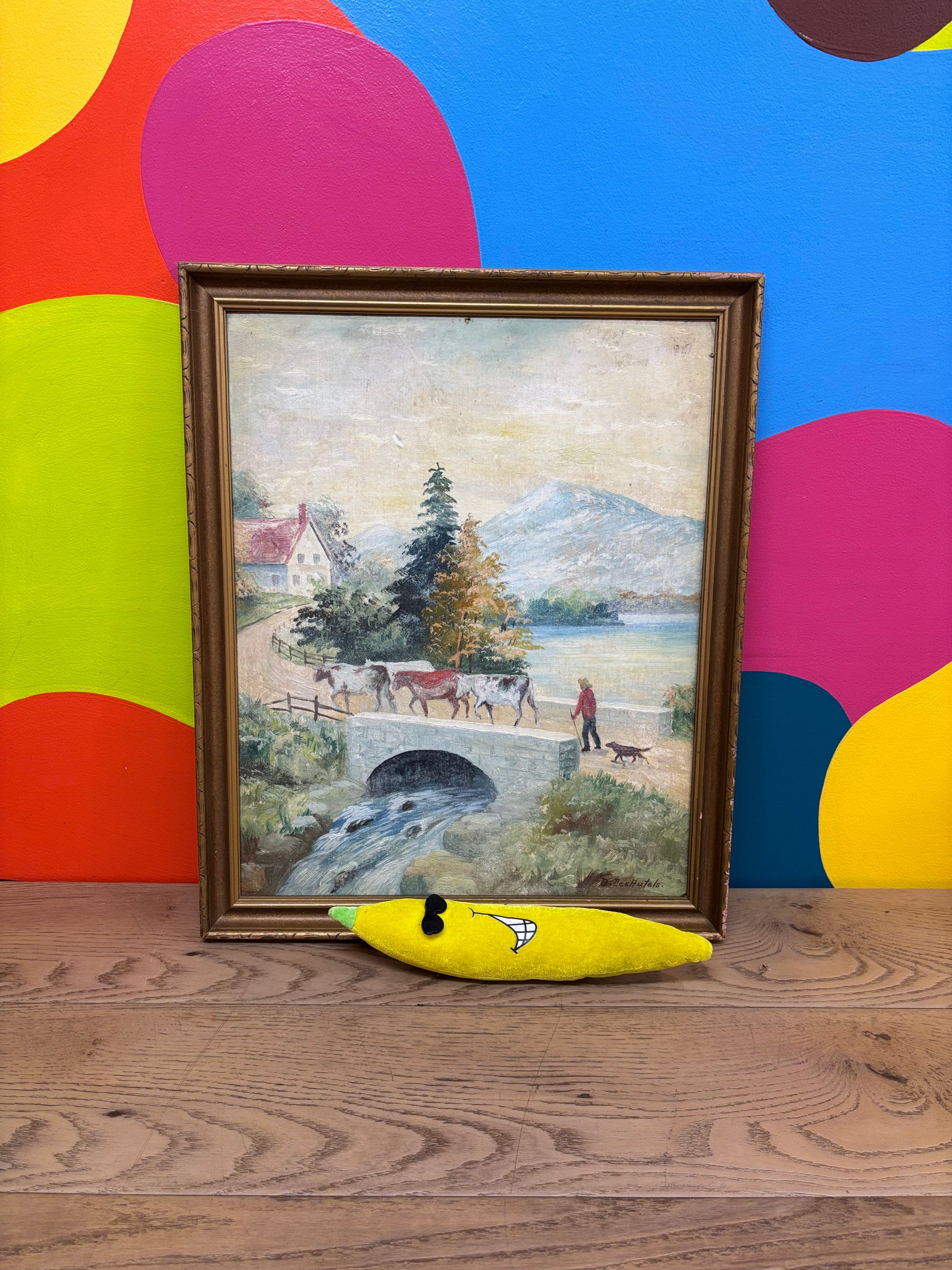 Framed Western Print