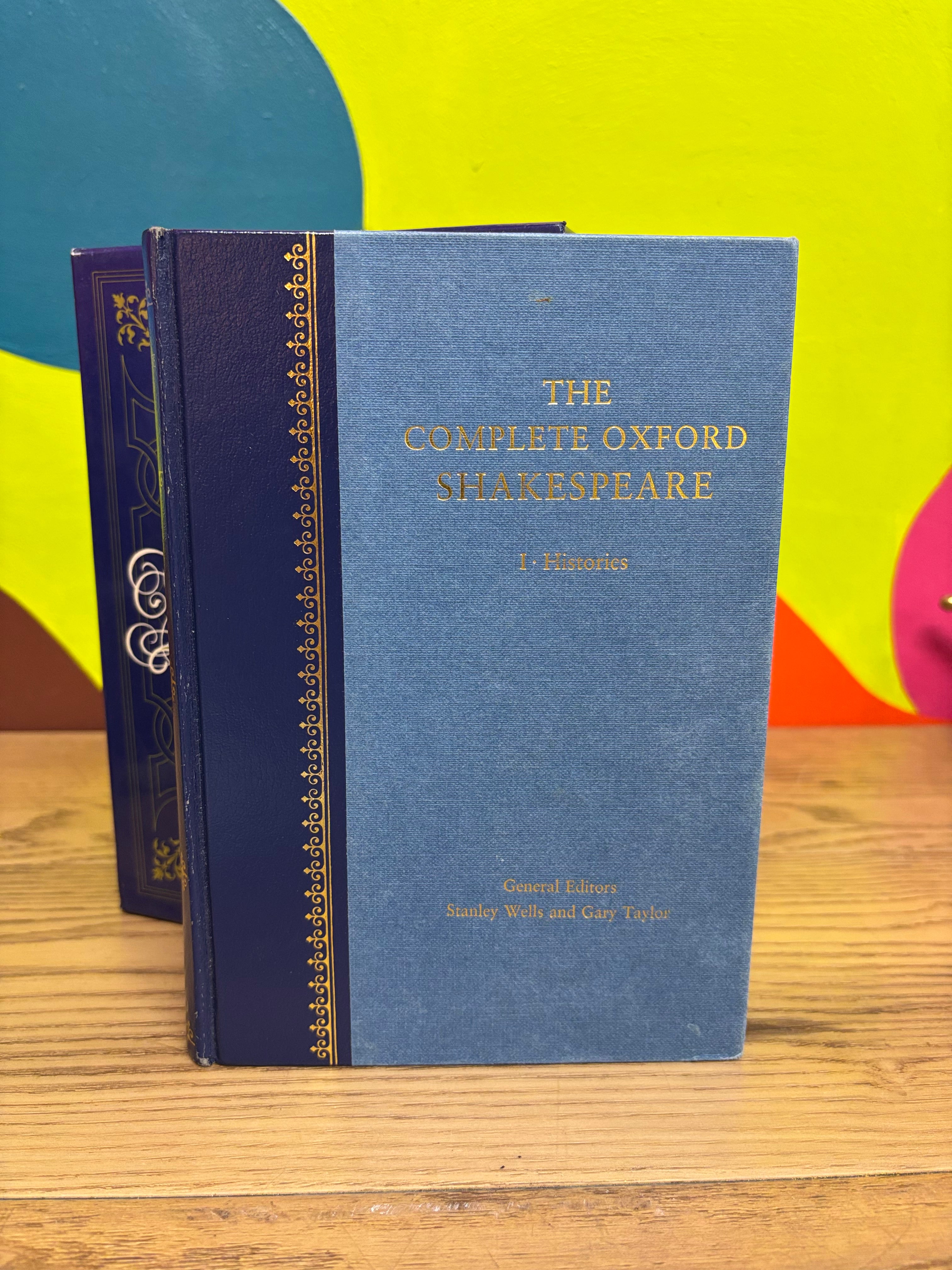 Complete Oxford Three Volume Box Set of Shakespeare