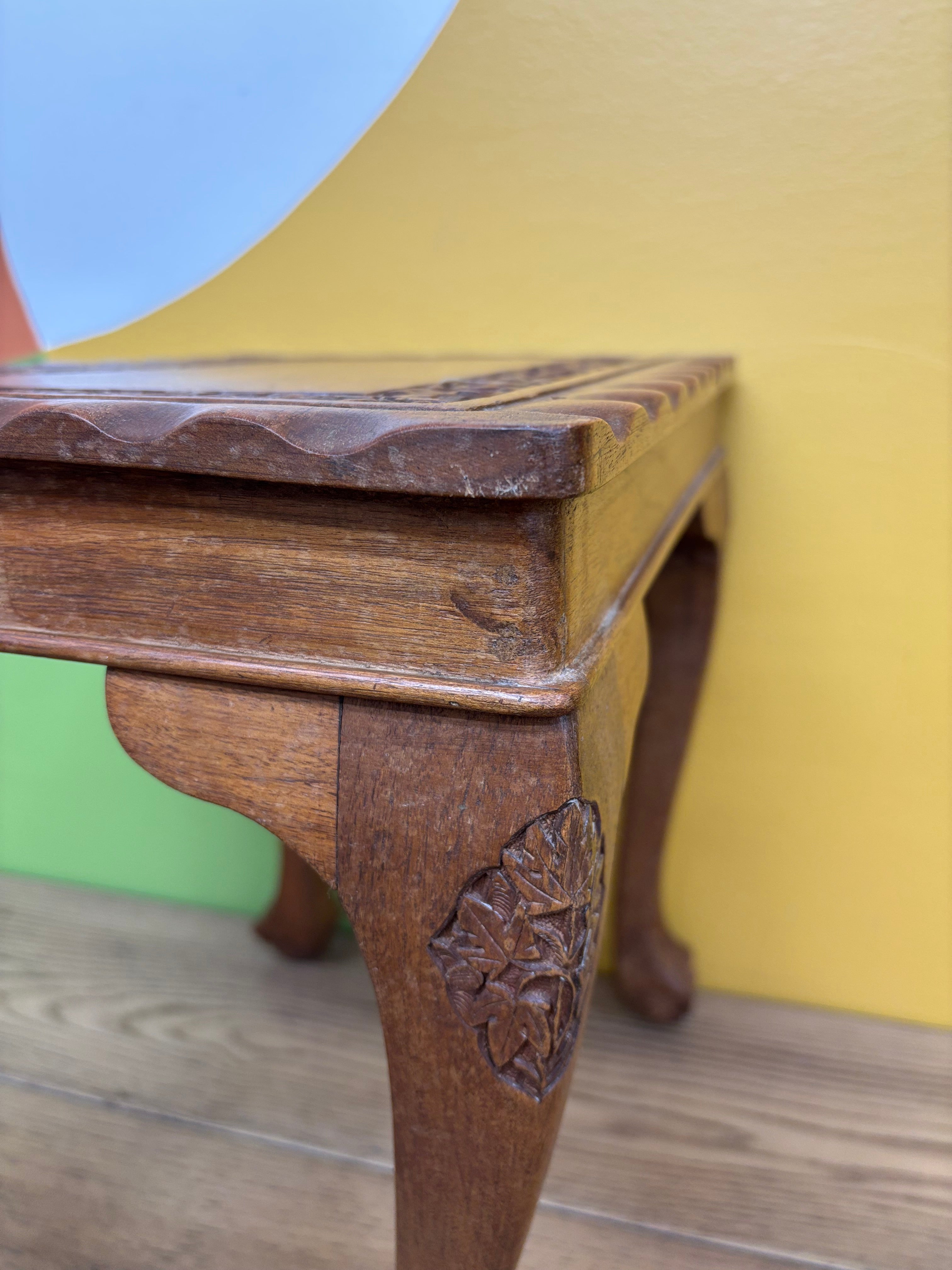 Small Wood Side Table