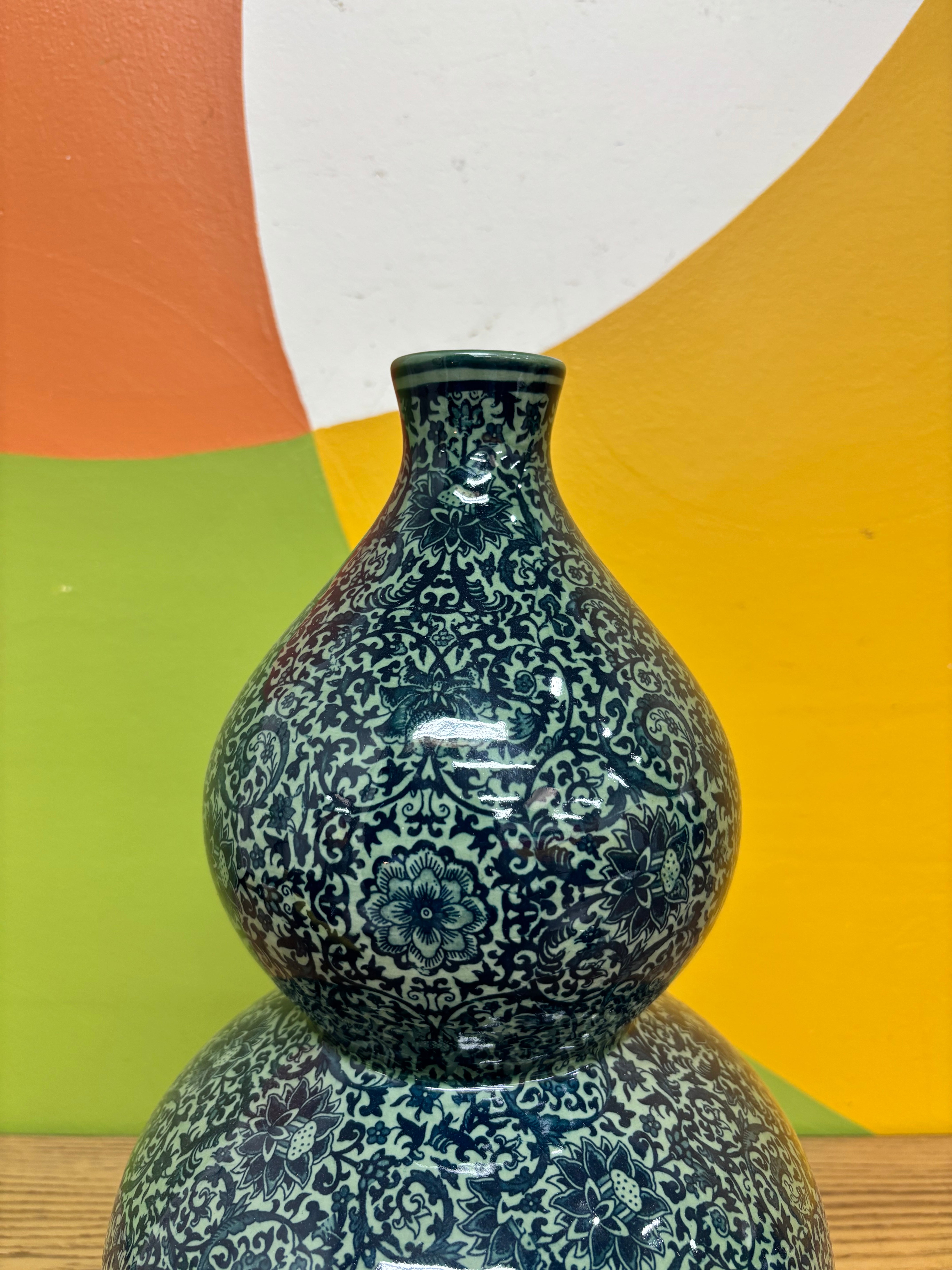 Large Floral Vase