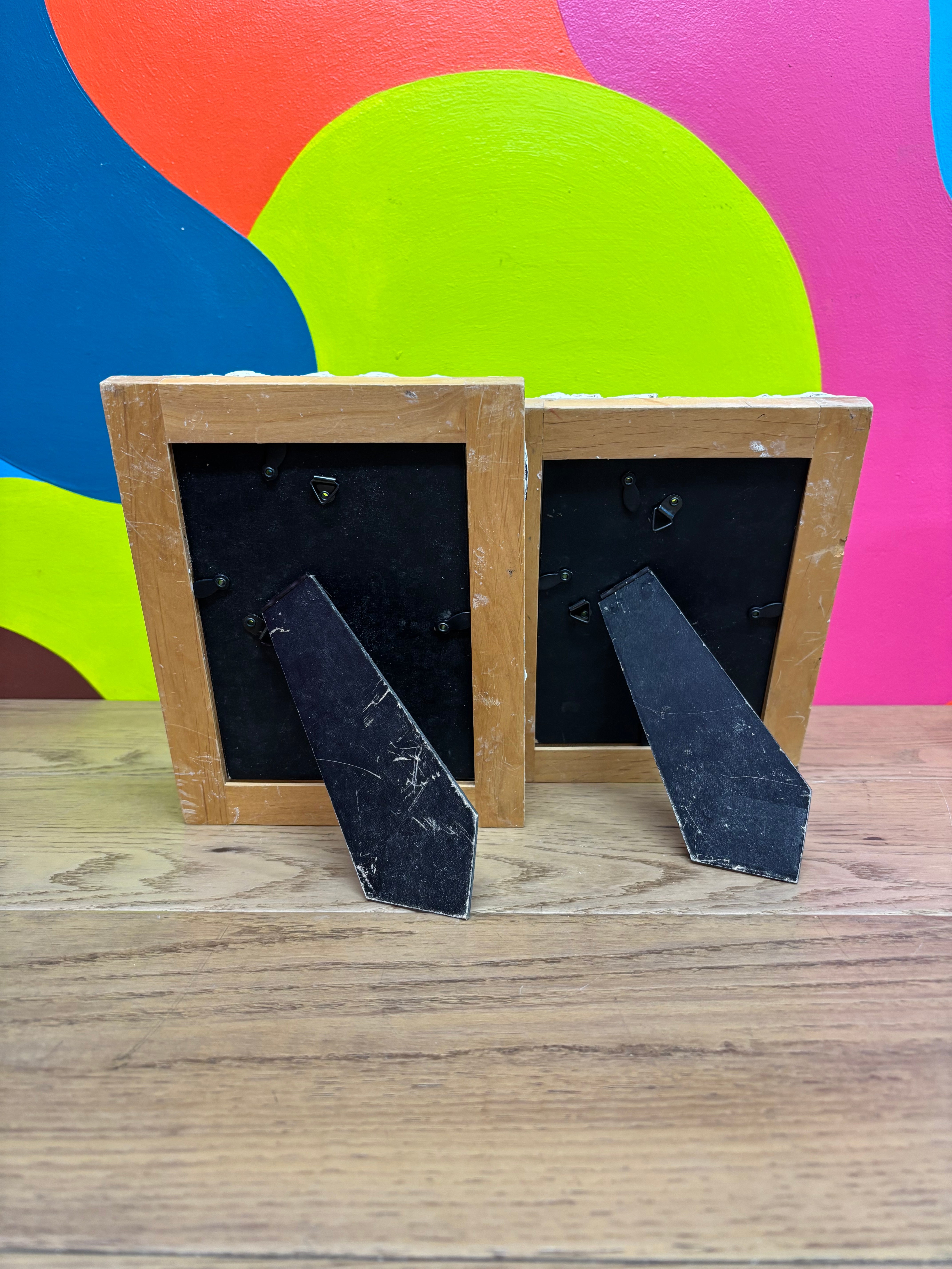 Set of 2 Mosaic Photo Frames