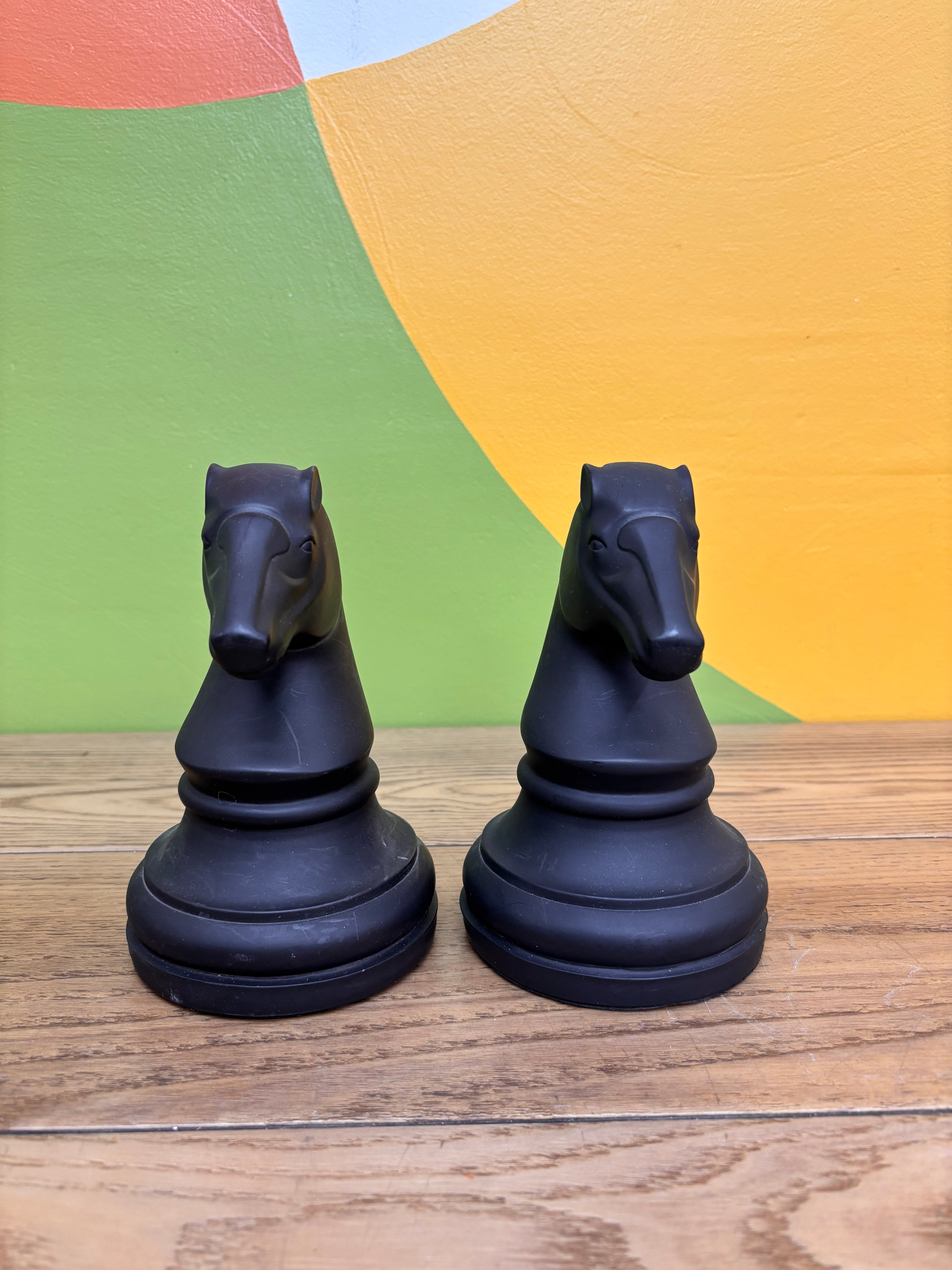 Knight Bookends