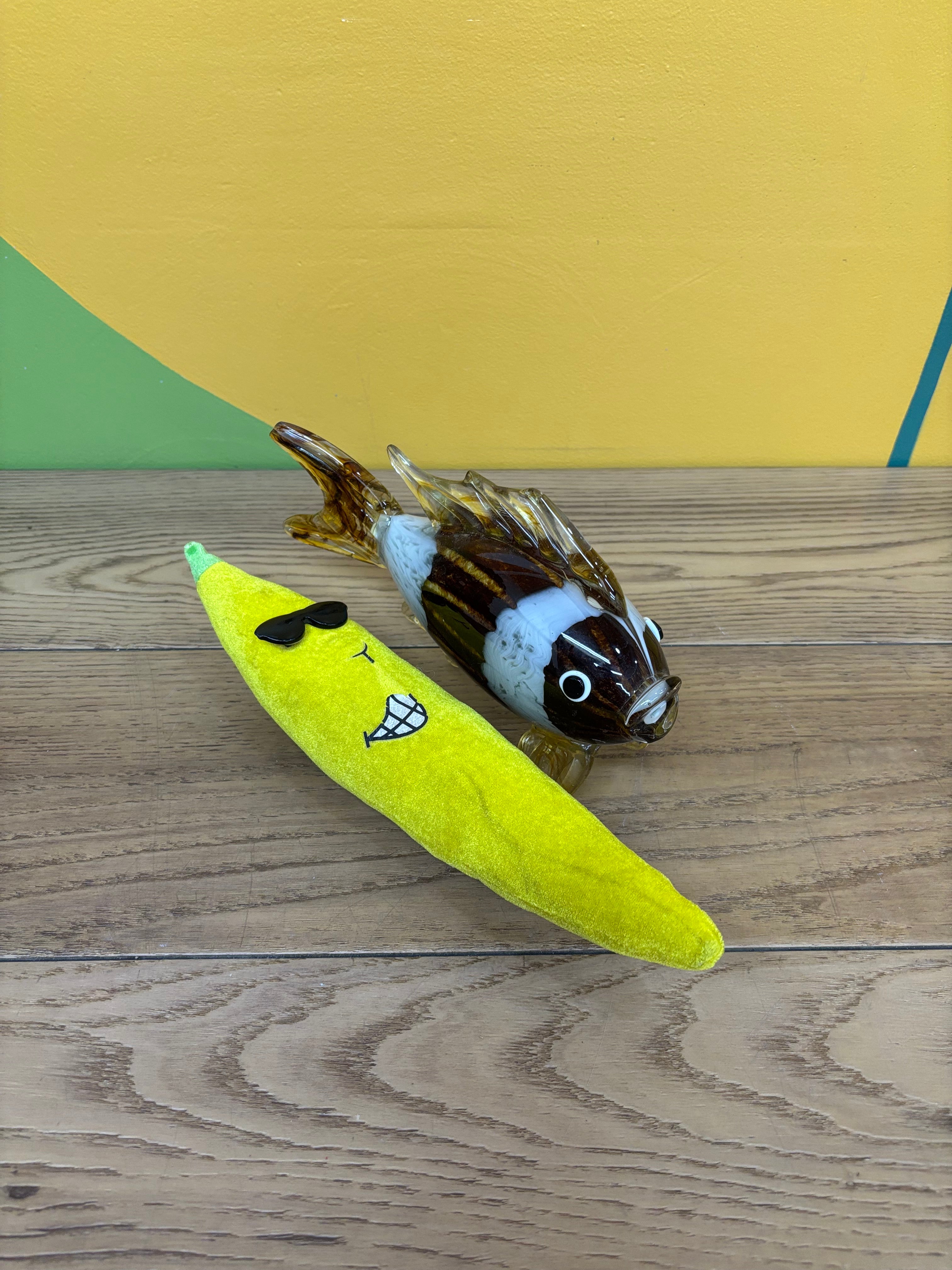 Glass Fish Sculpture