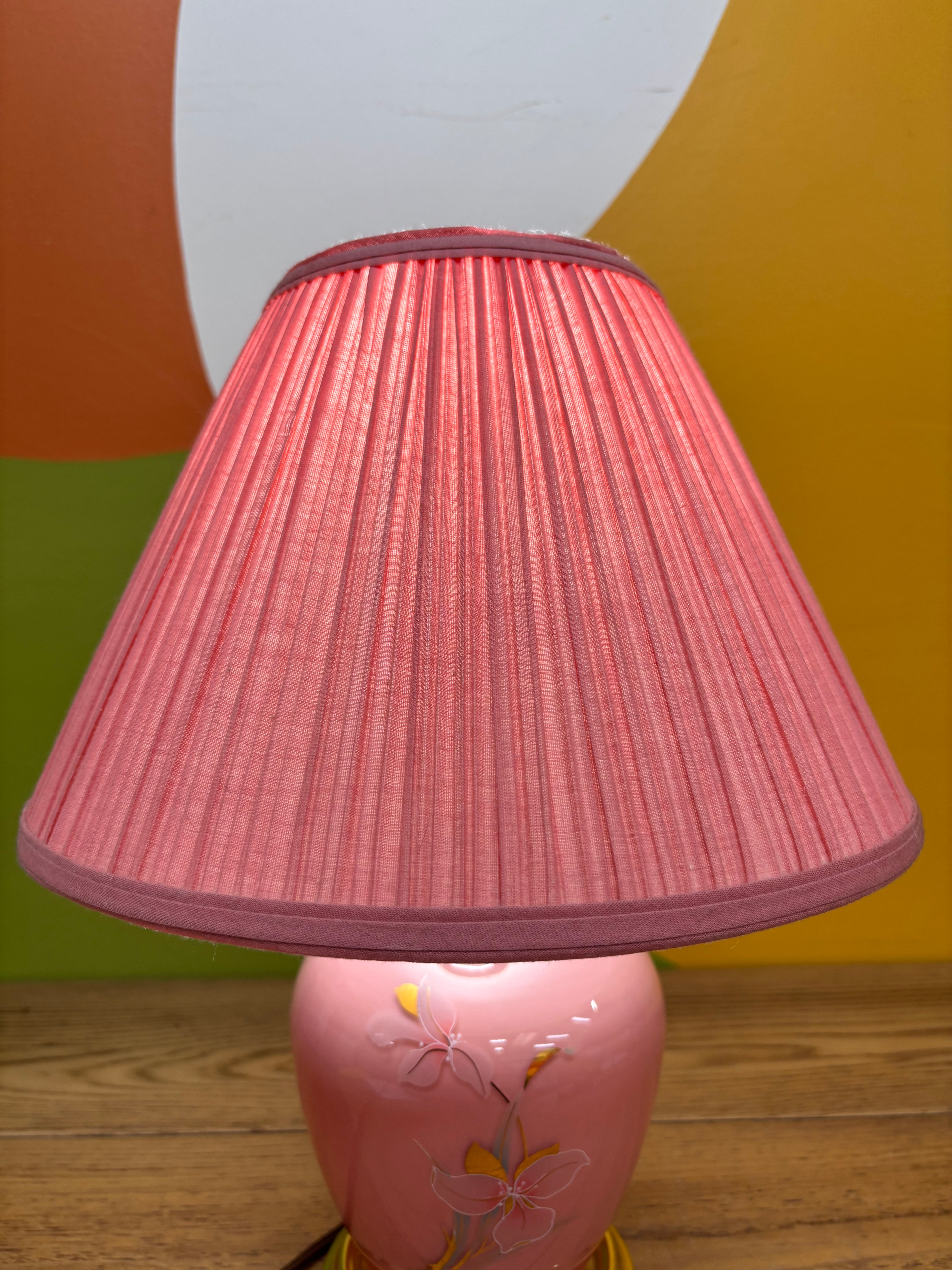 Pink Table Lamp