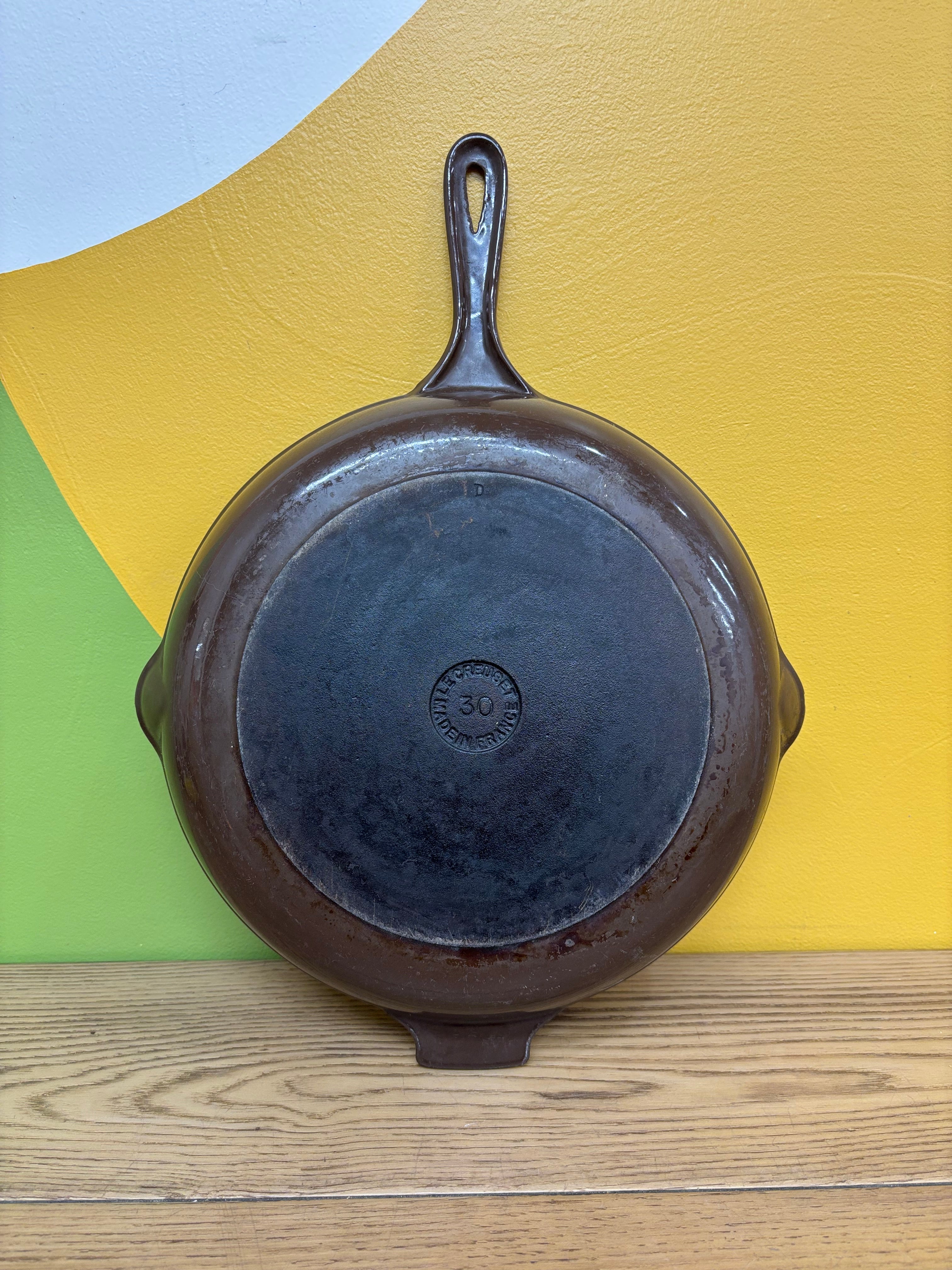 Le Creuset Brown Pan #30