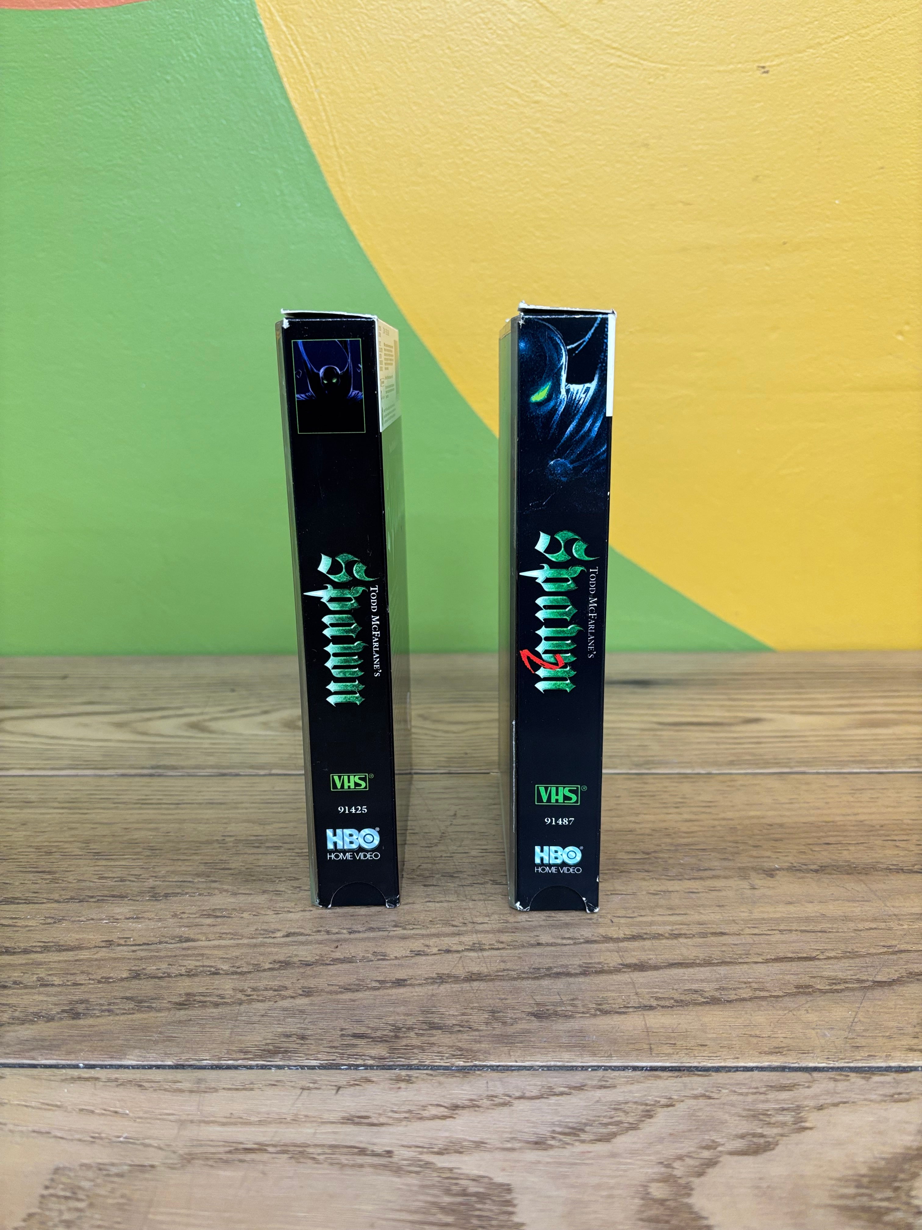 Spawn 1 & 2 VHS