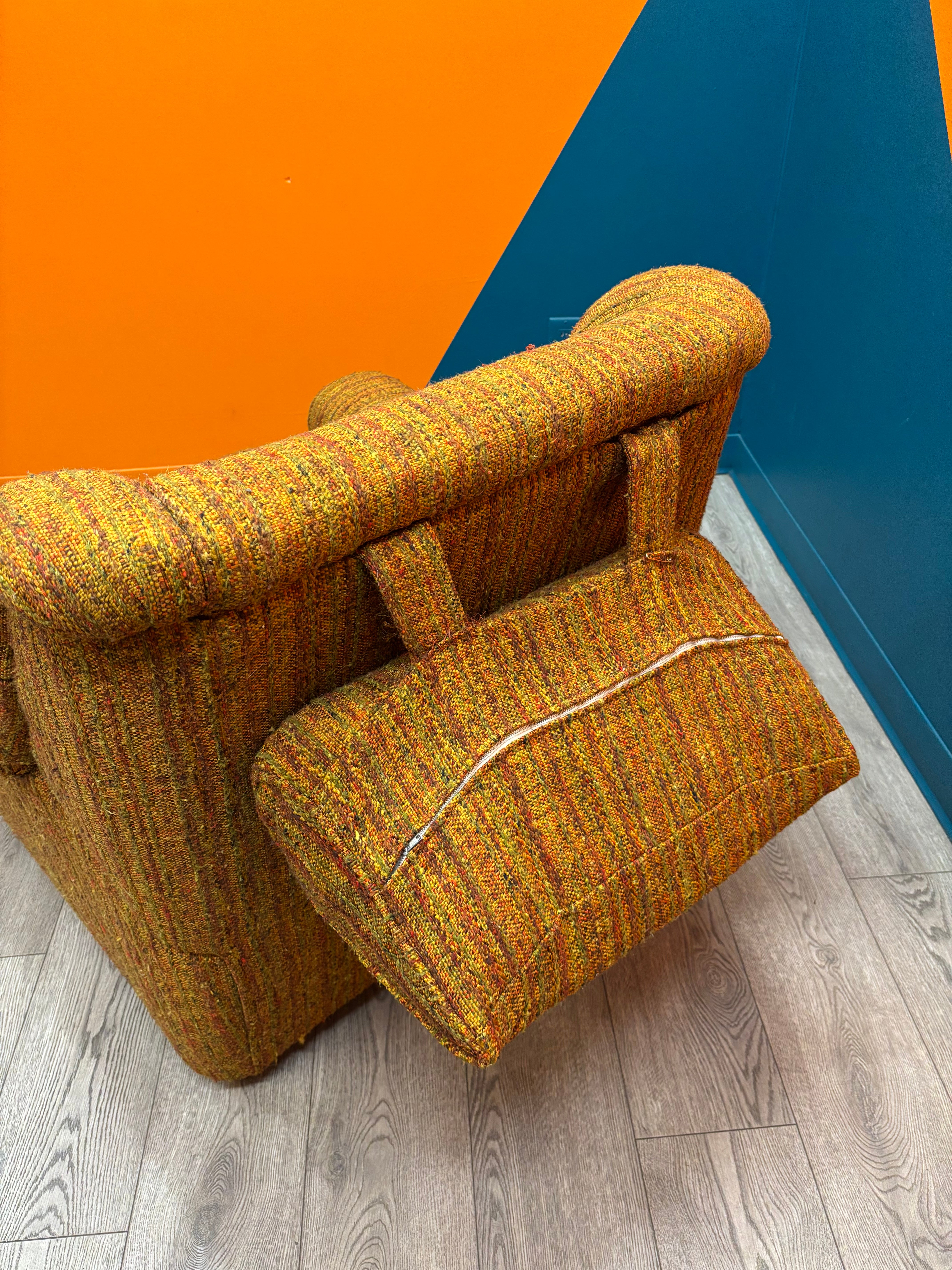 Tweed Recliner