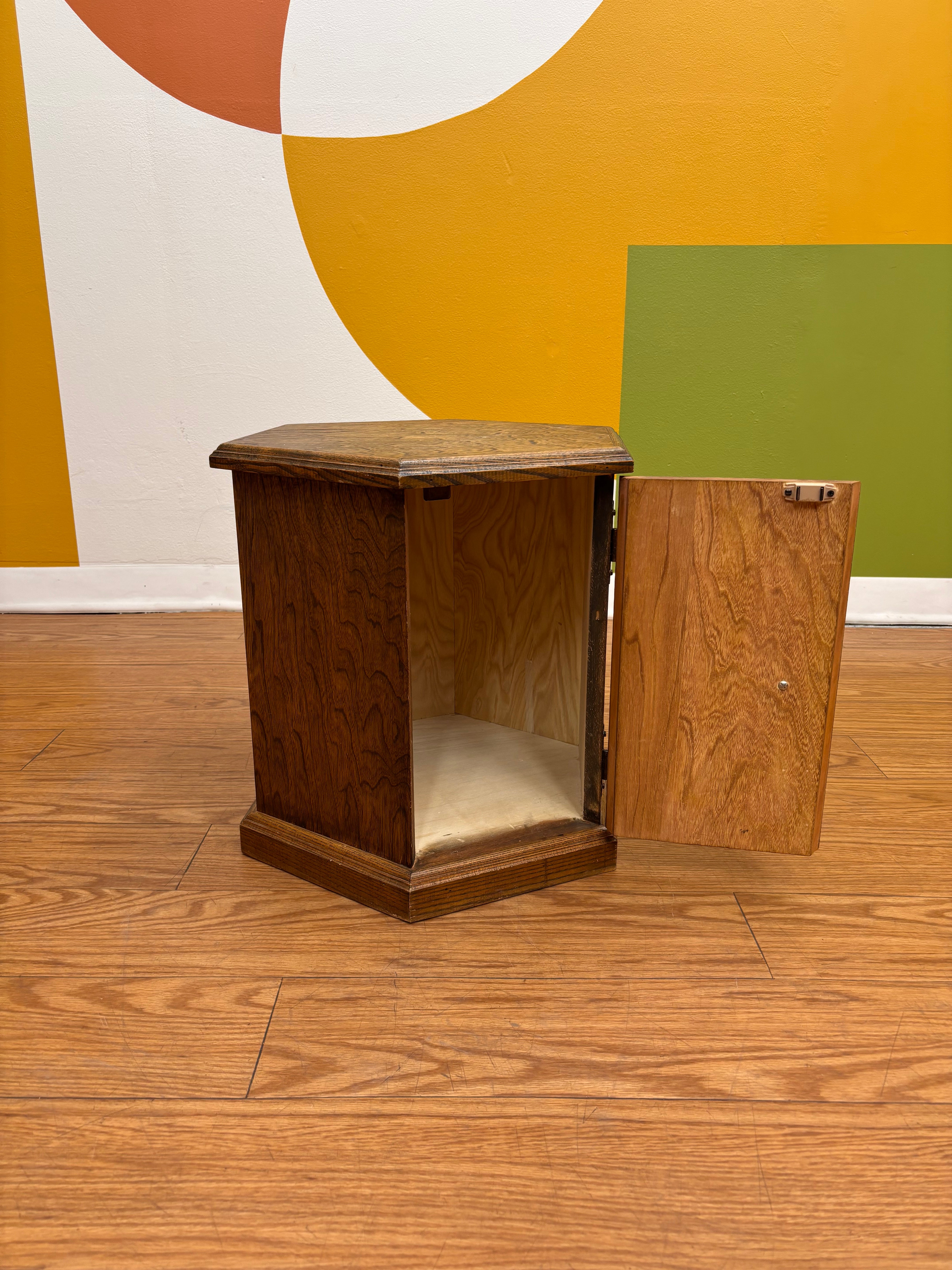 Hexagon End Table #1