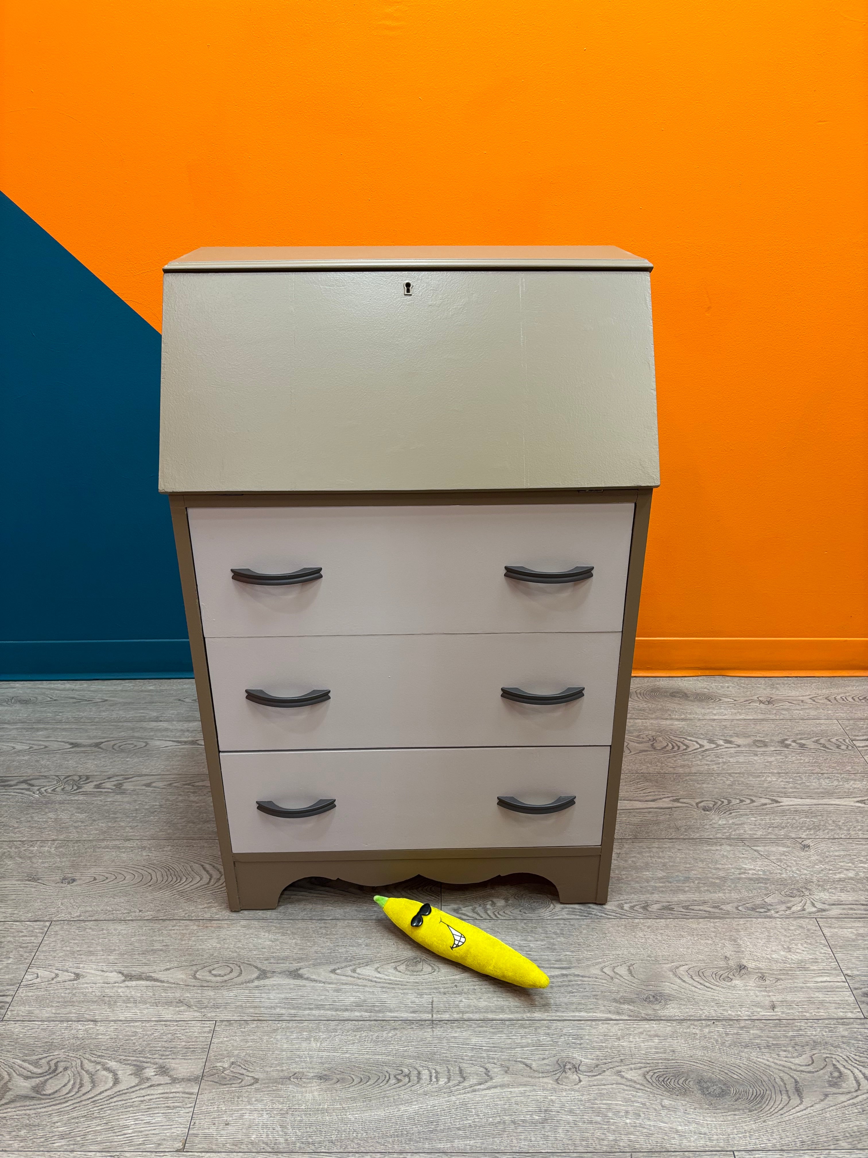 Painted Secretary Desk