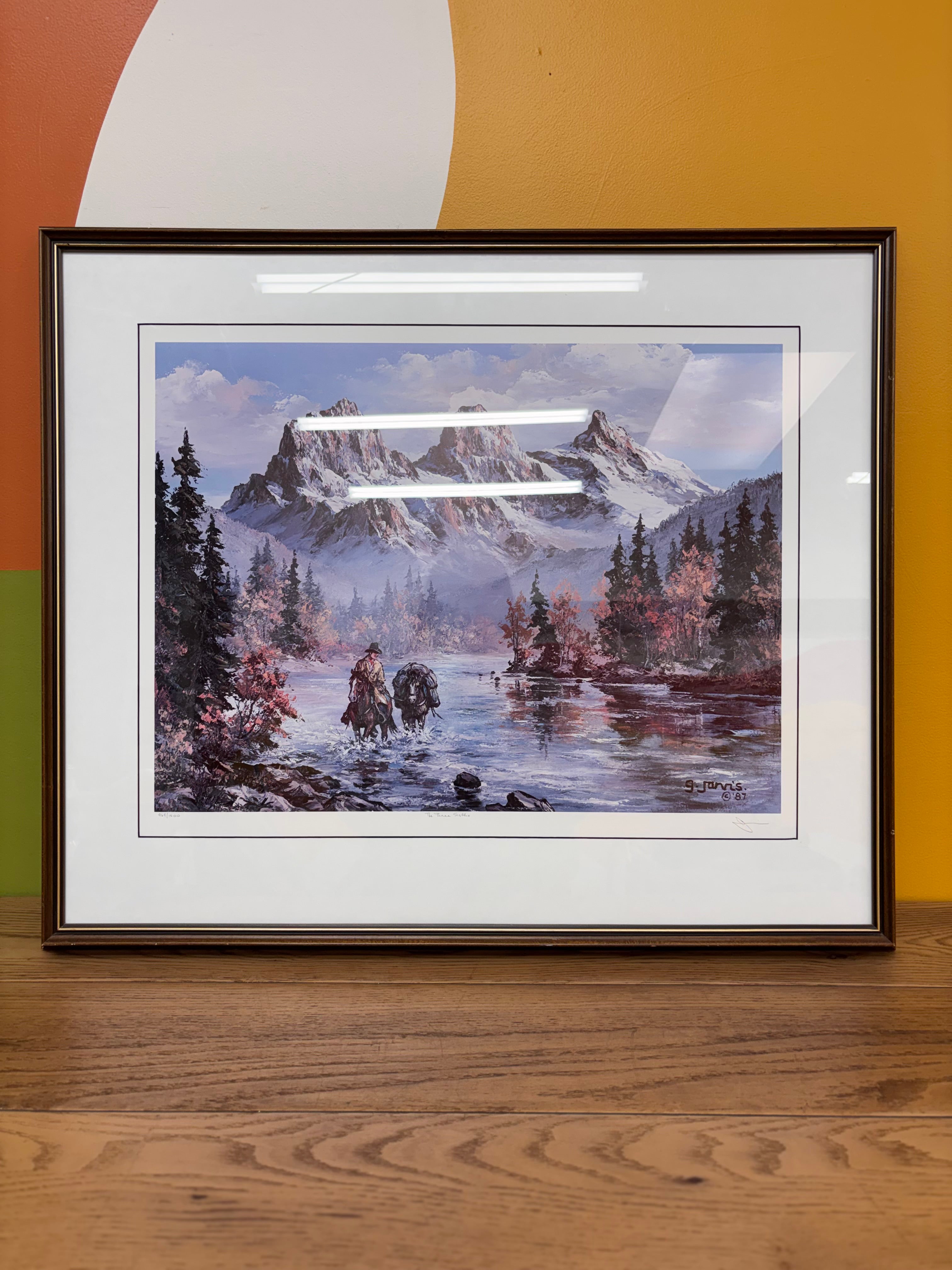 "The Three Sisters" Framed Print