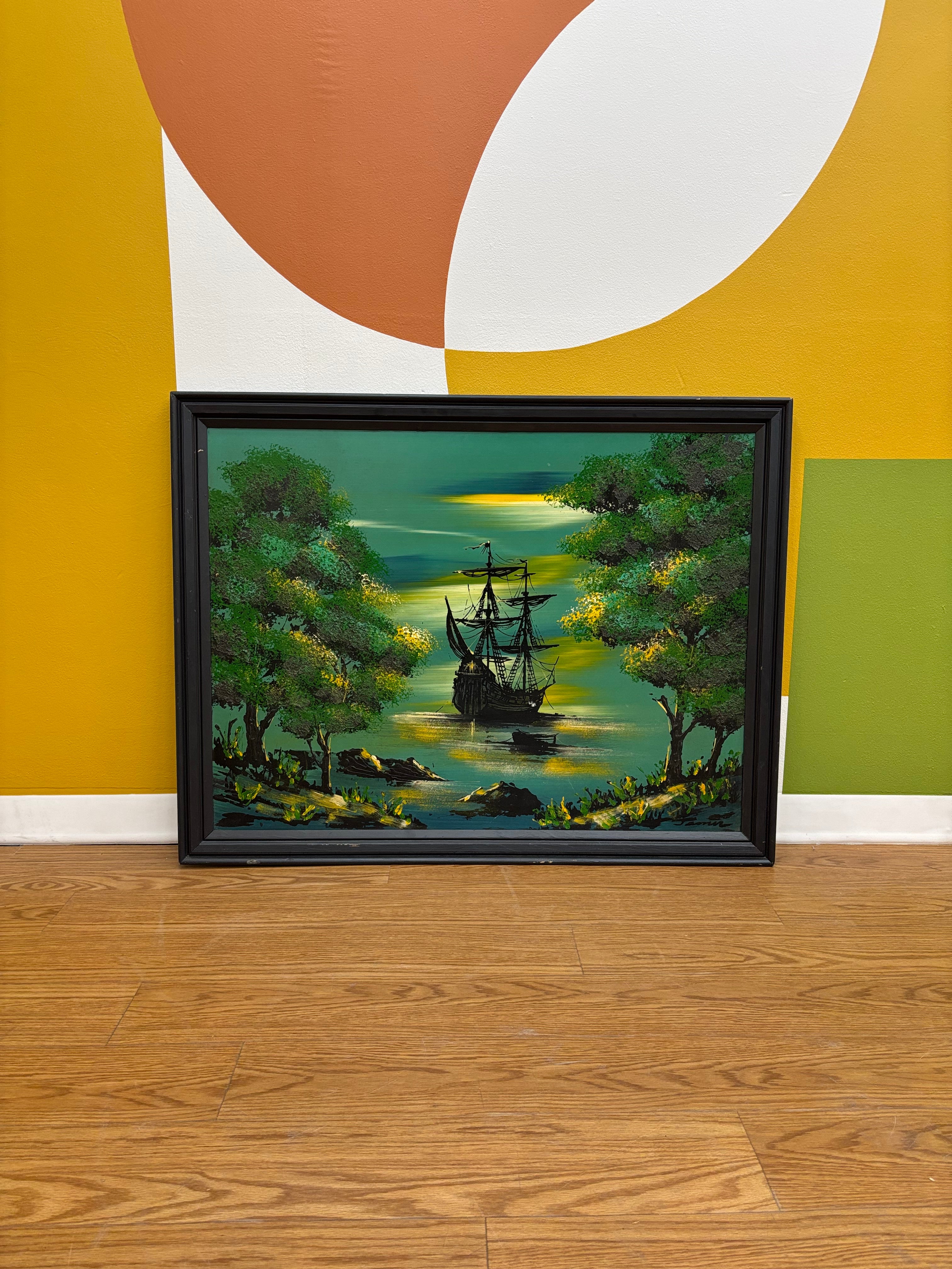 Boat Painting