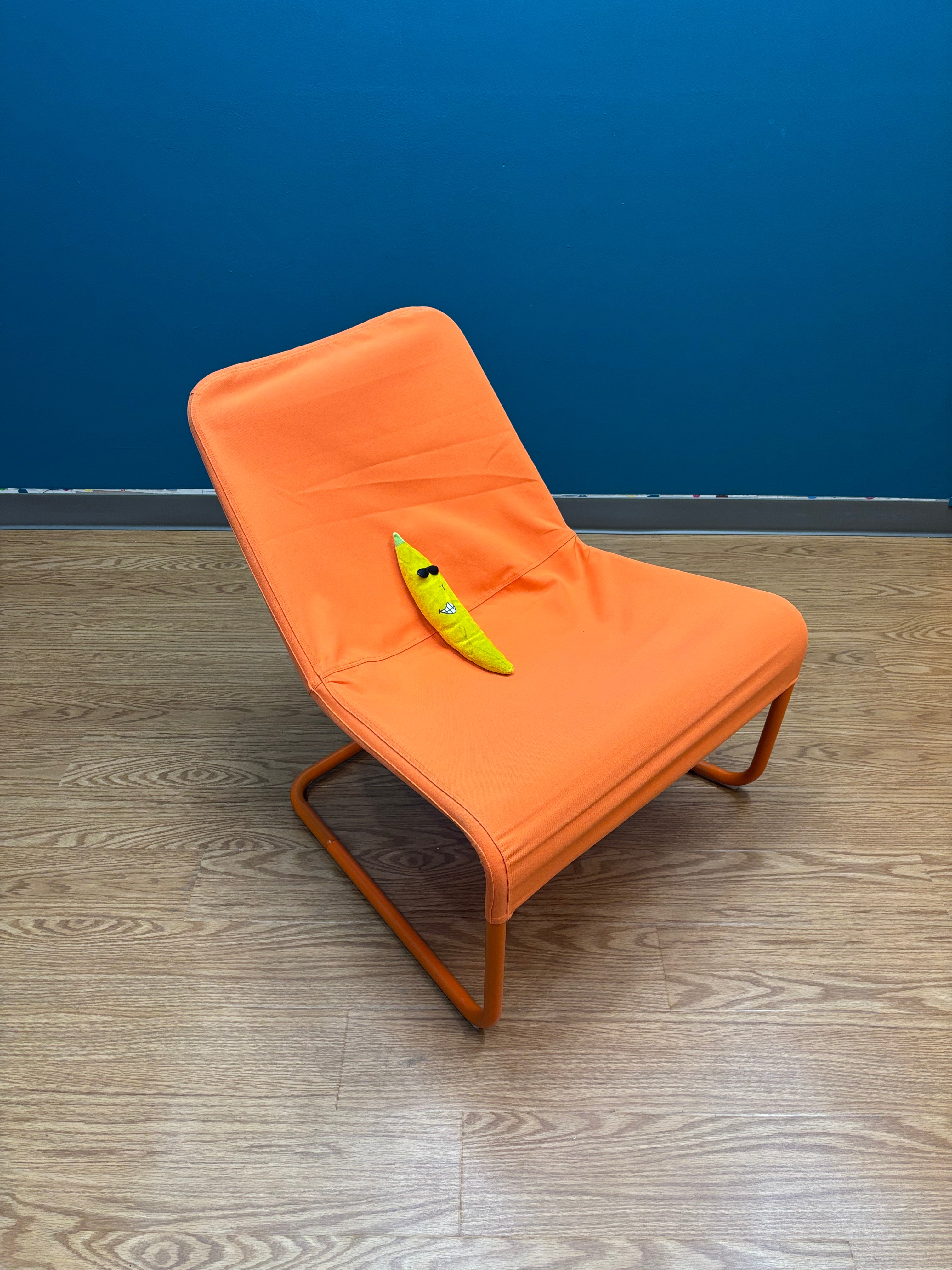 Orange Lounge Chair (IKEA)