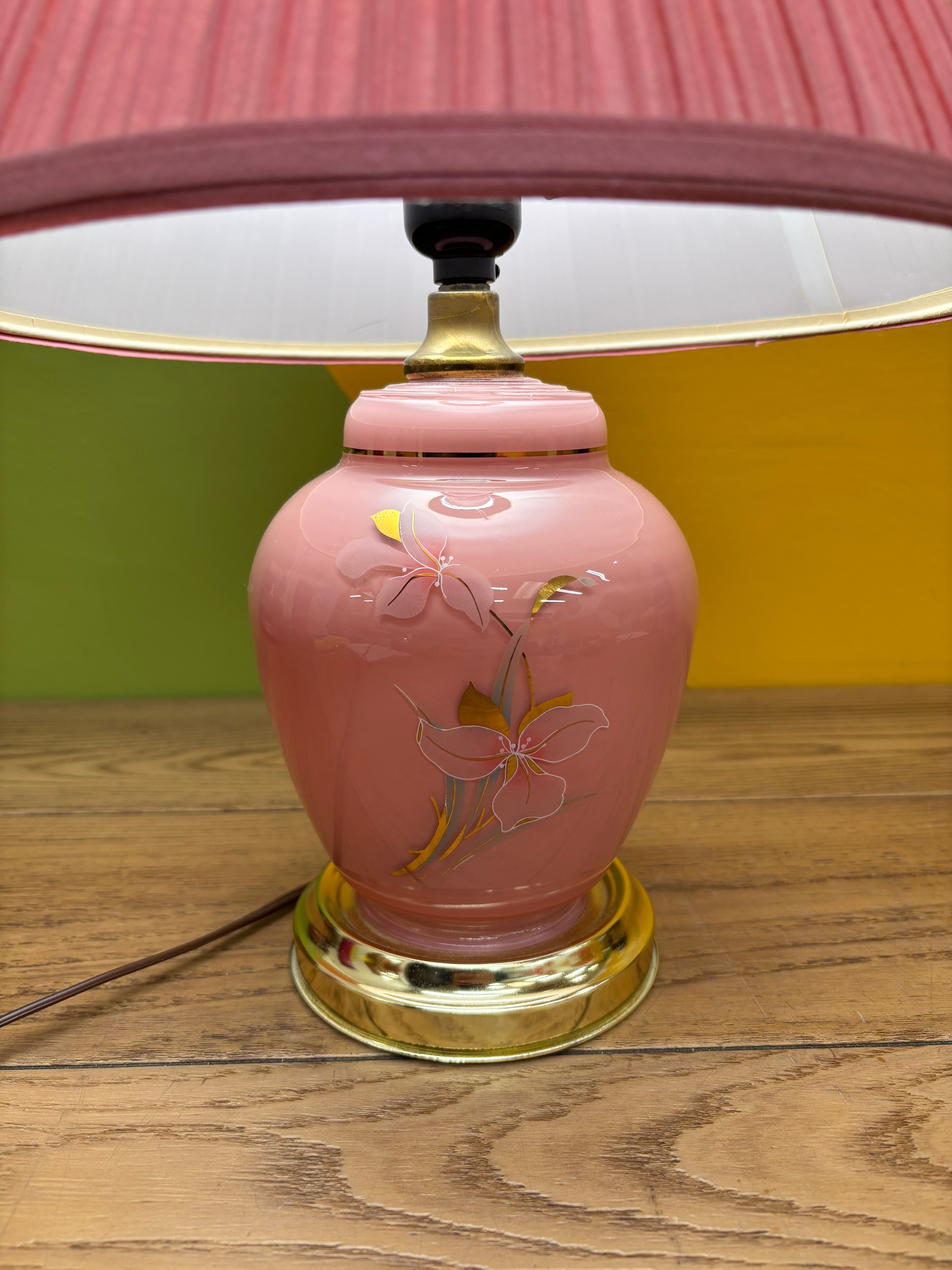 Pink Table Lamp