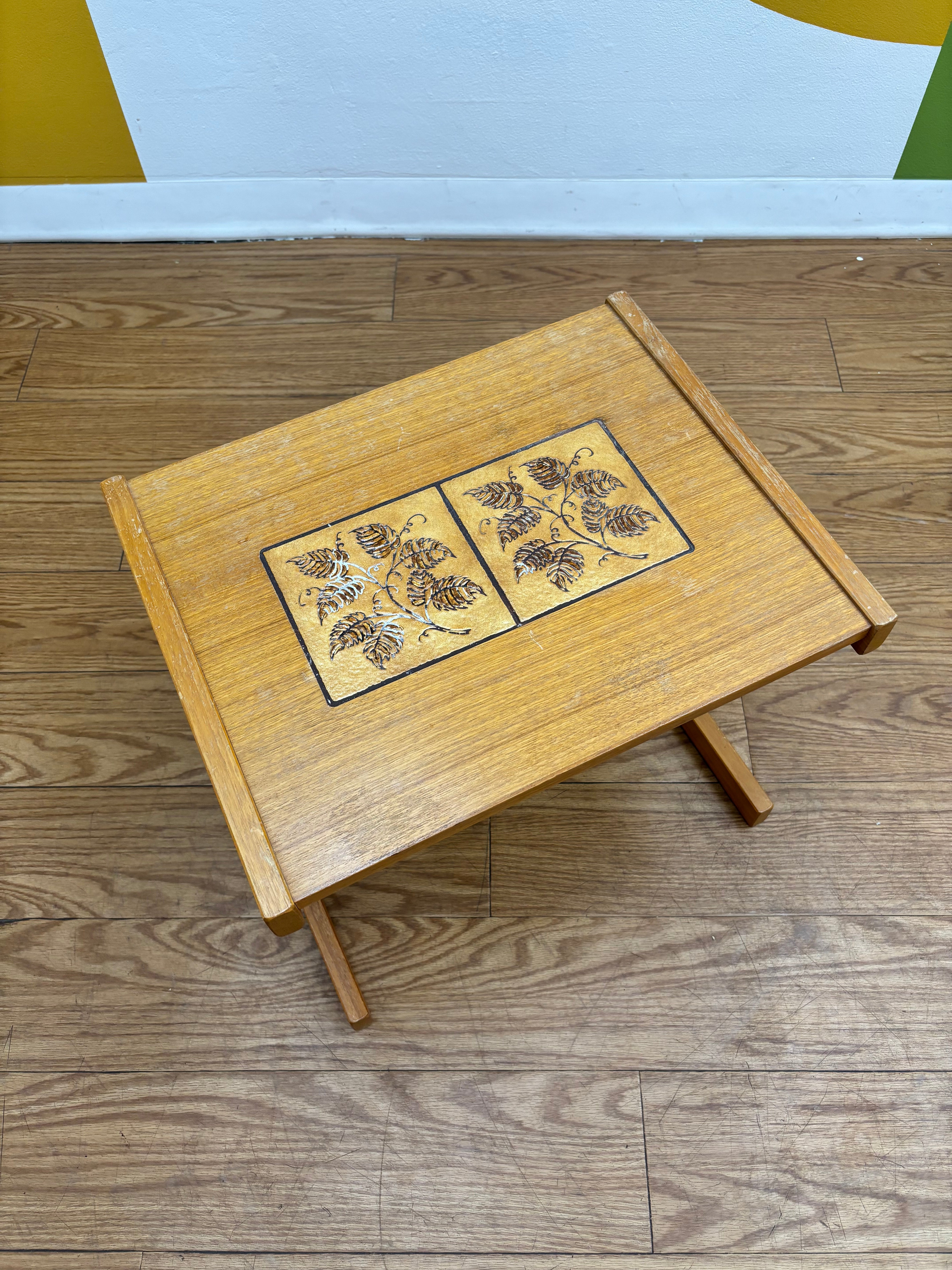 Wood Side Table