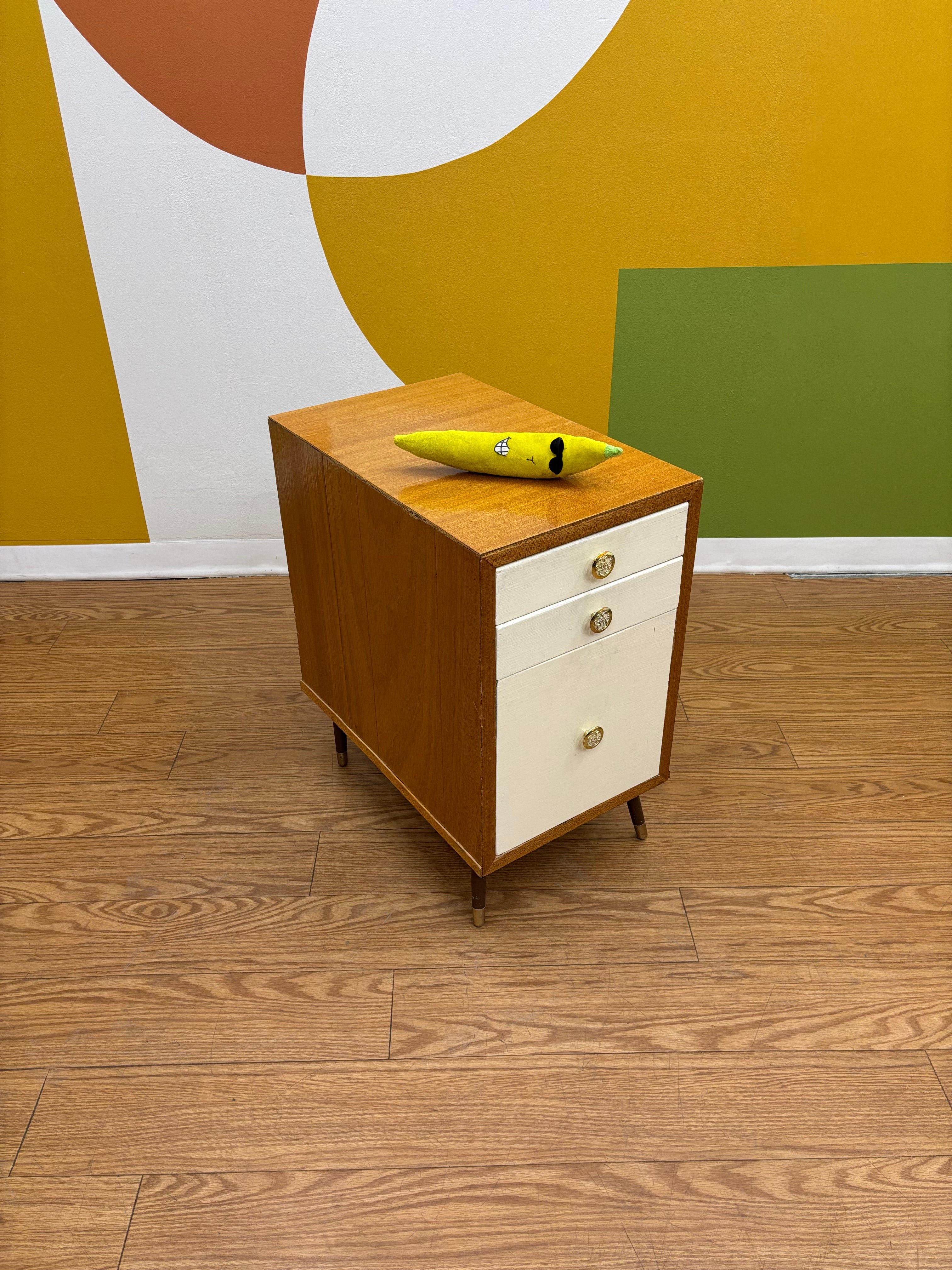 Wood Nightstand