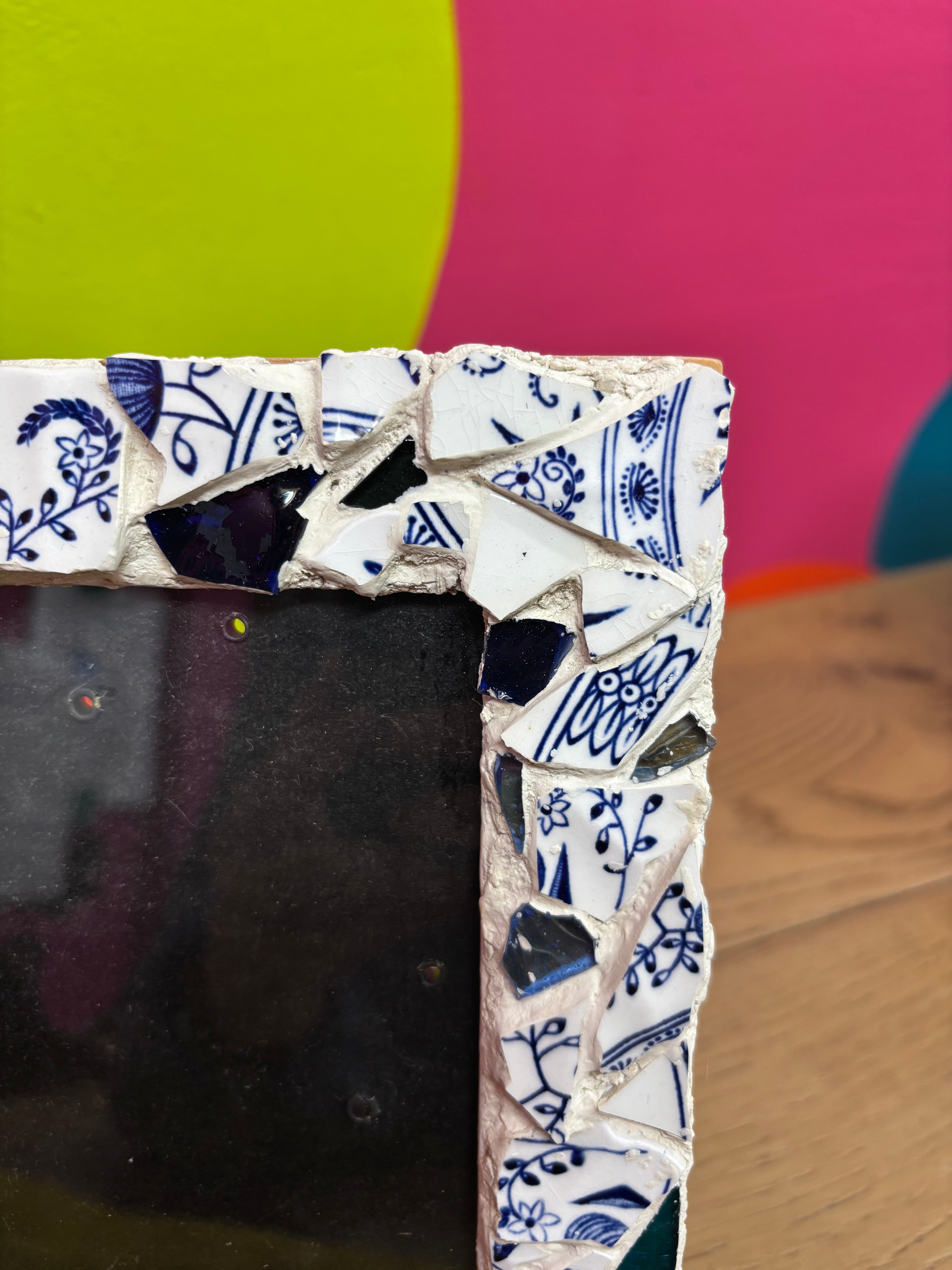 Set of 2 Mosaic Photo Frames