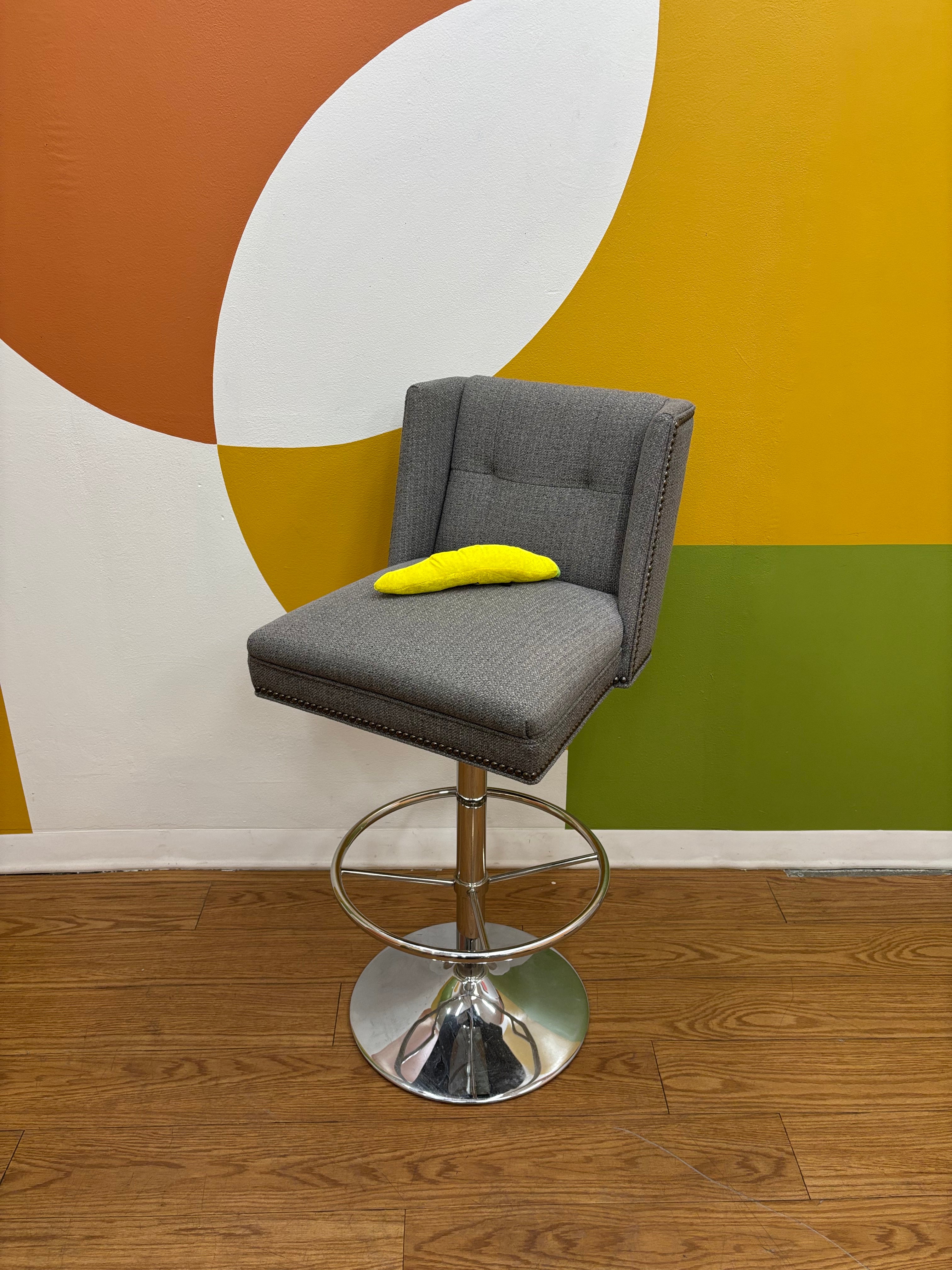 Fabric Barstool