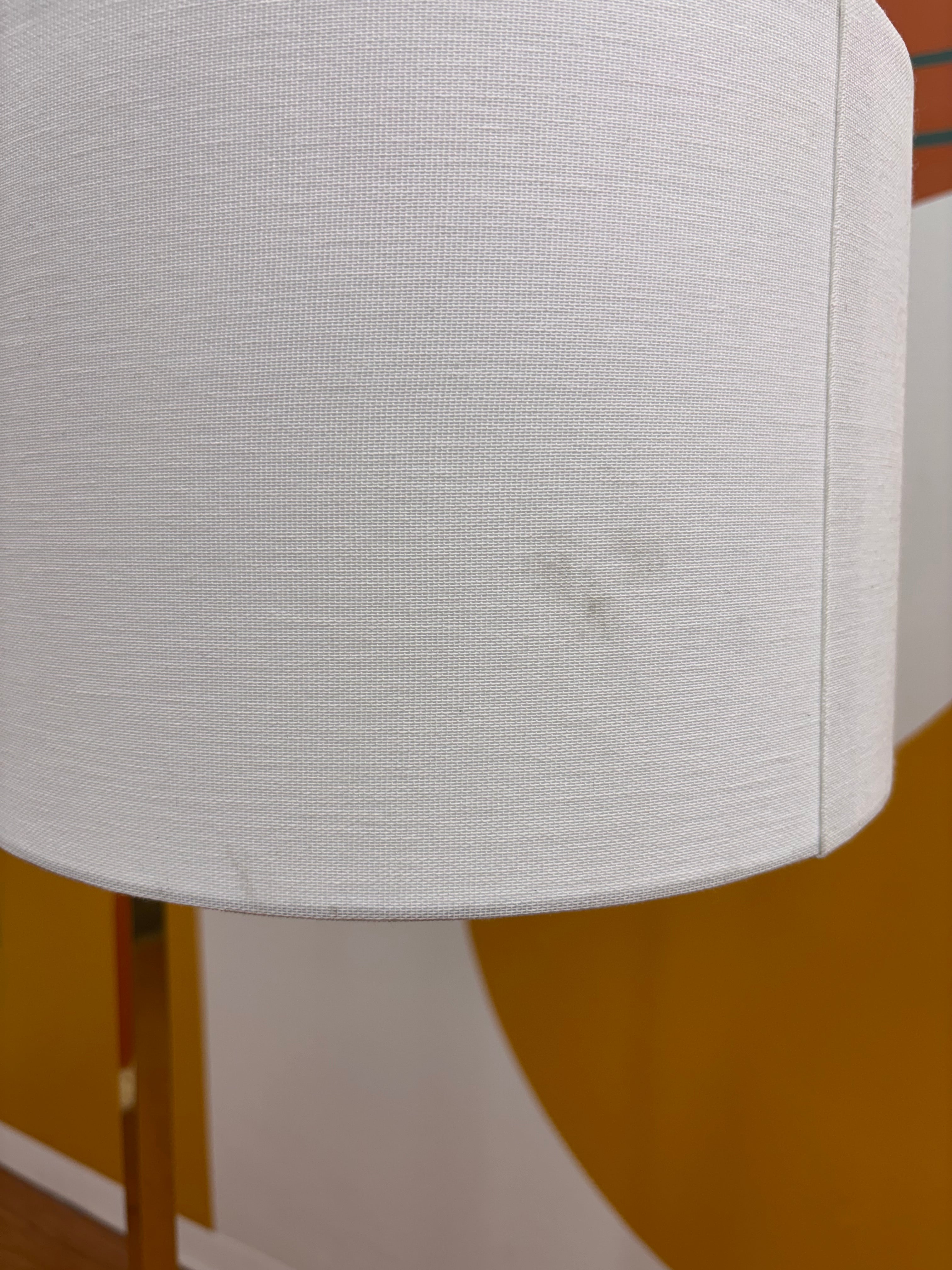 Gold Metal Floor Lamp