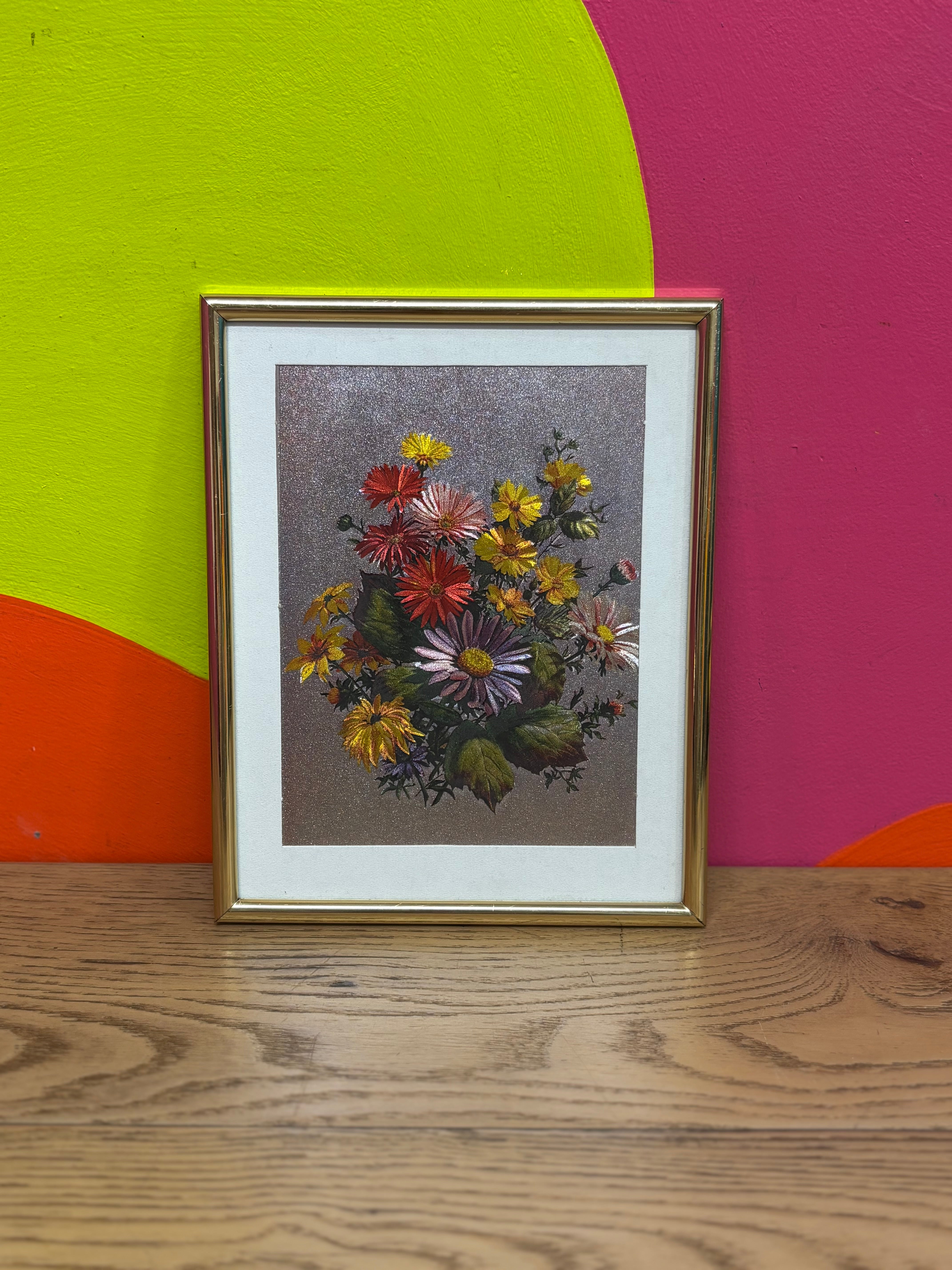 Set of 2 Floral Framed Photos