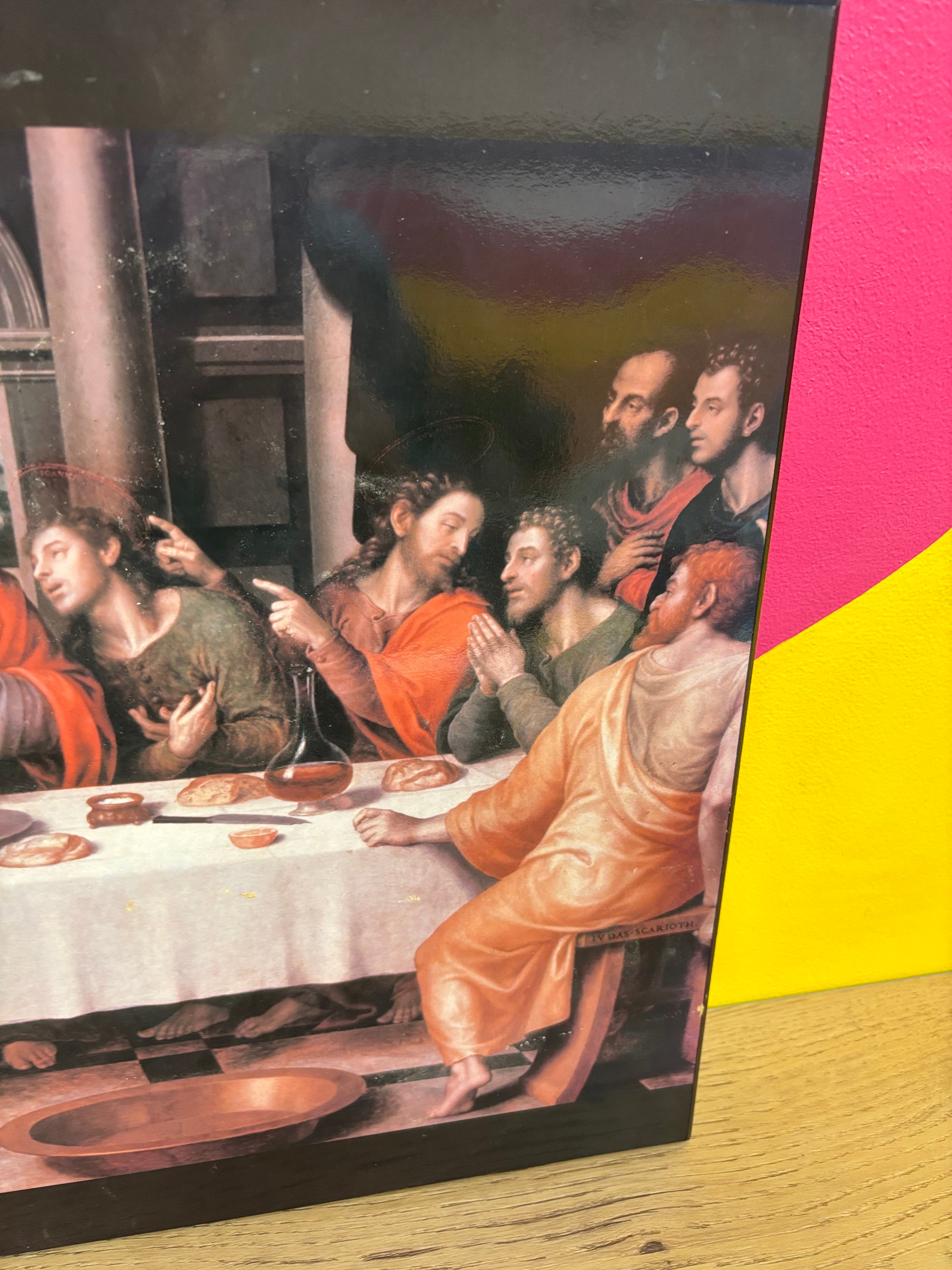 Mounted Last Supper Print