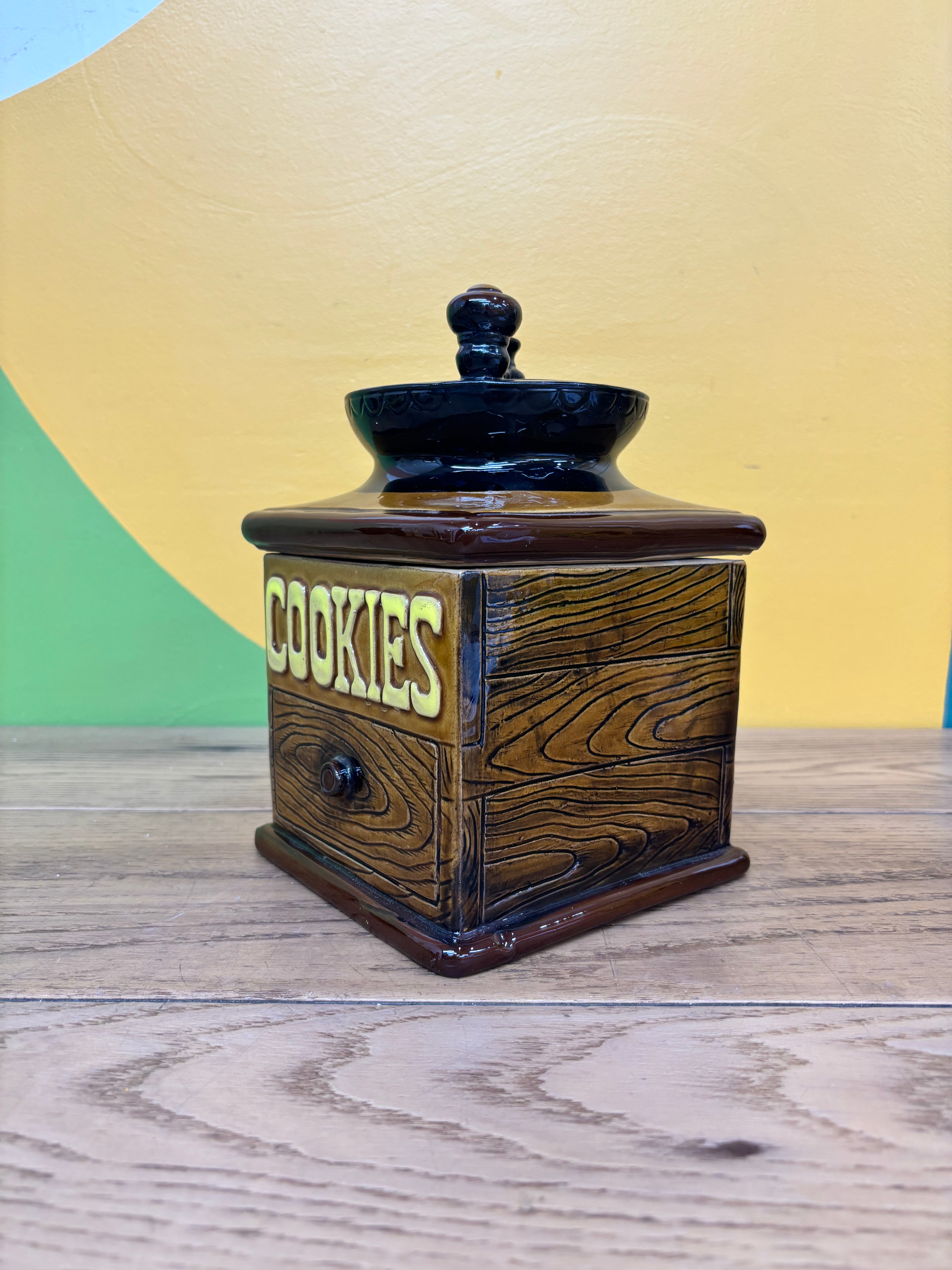 Coffee Grinder Cookie Jar