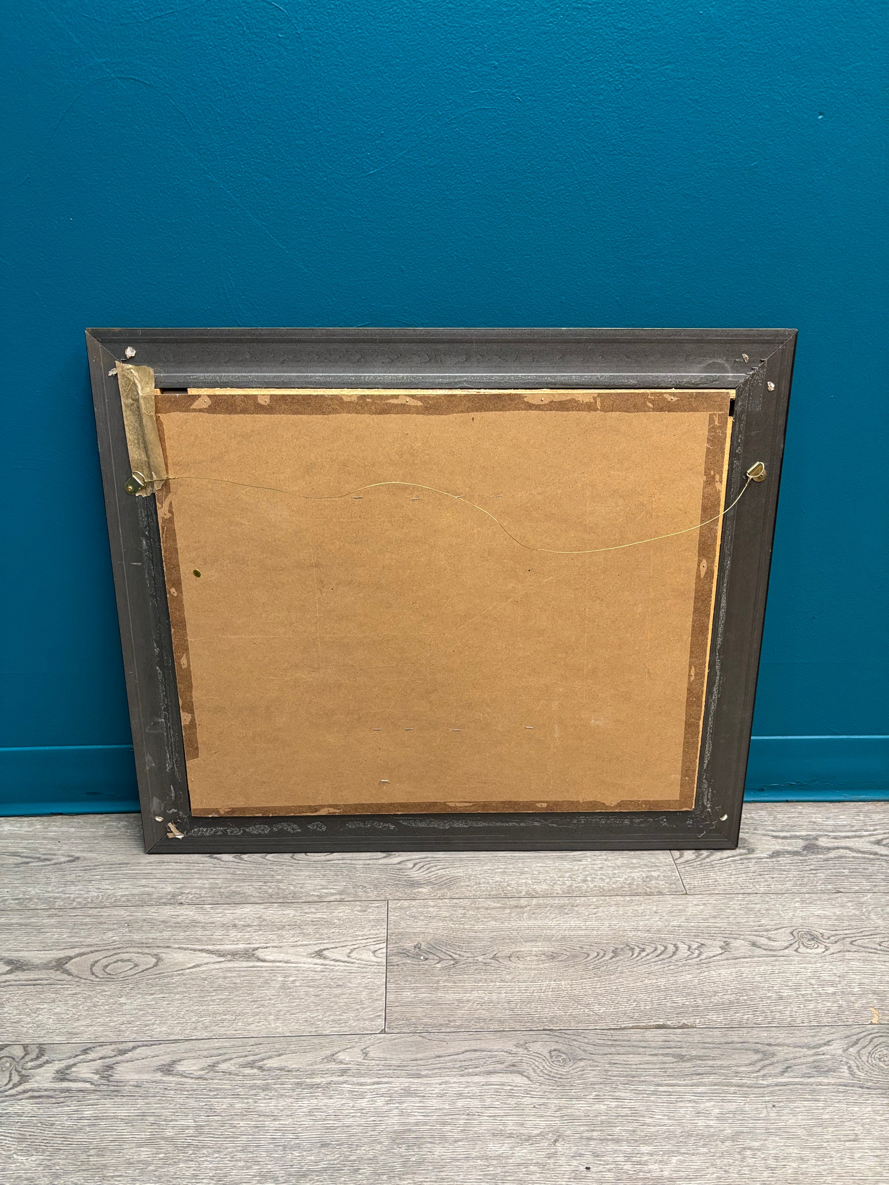 Gold Framed Flower Print