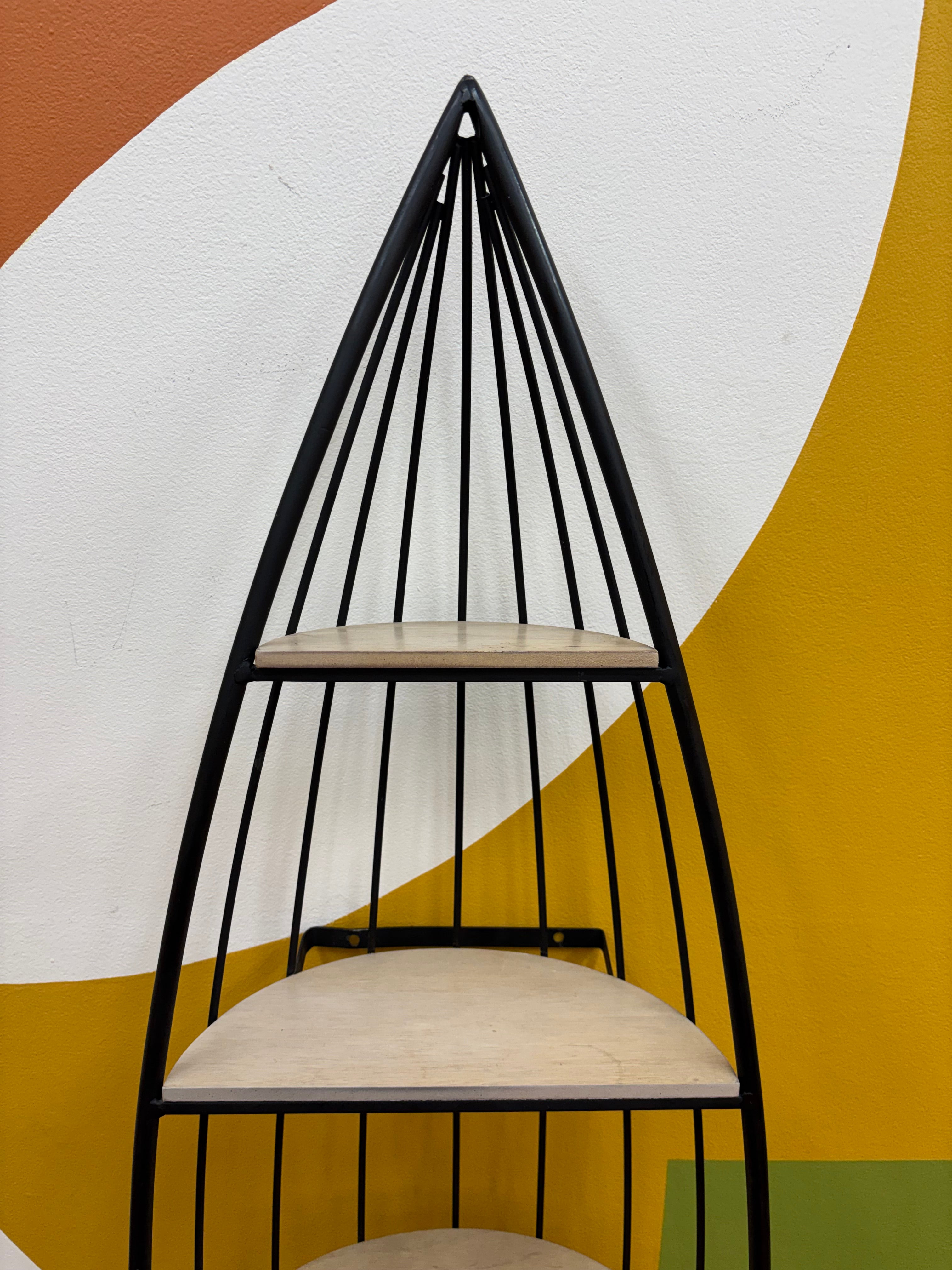 Rowboat Shaped Wall Shelf