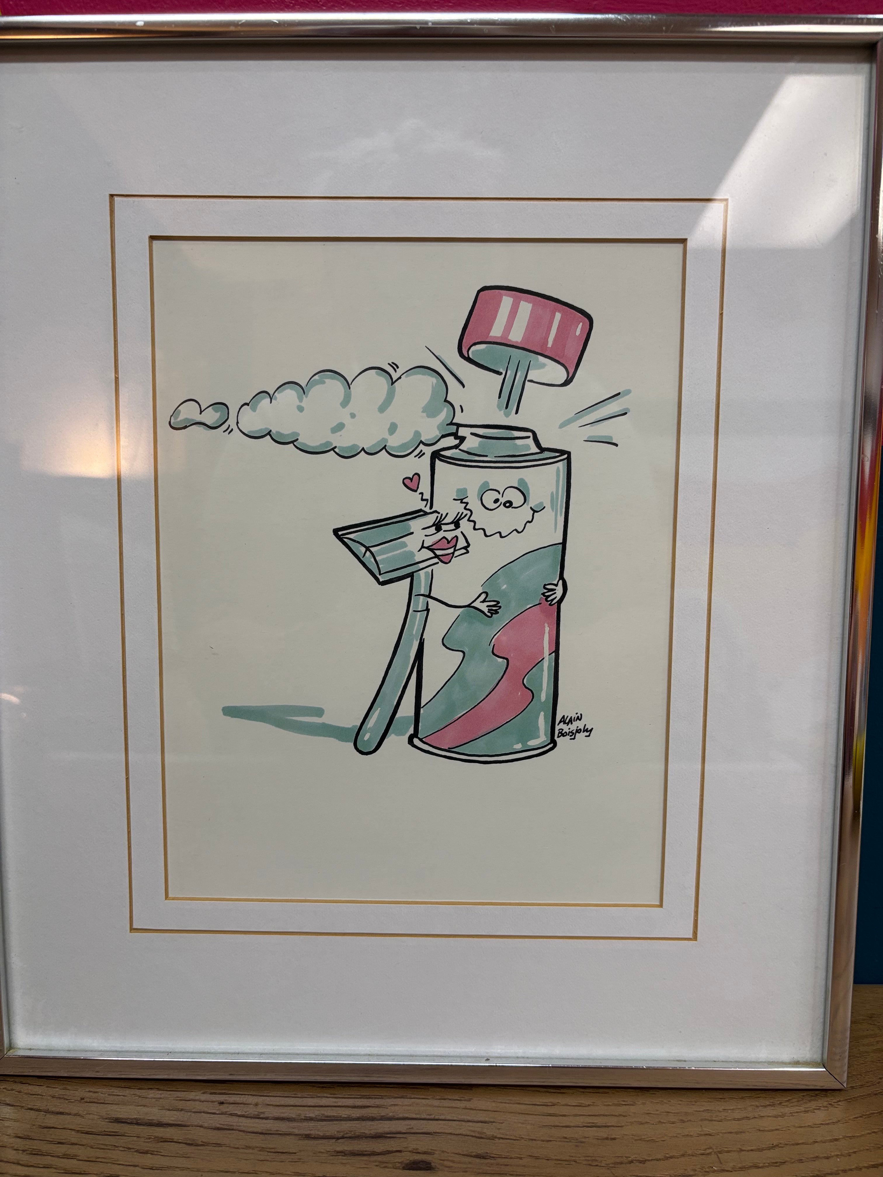 Shaving Print by Alain Boisjoly