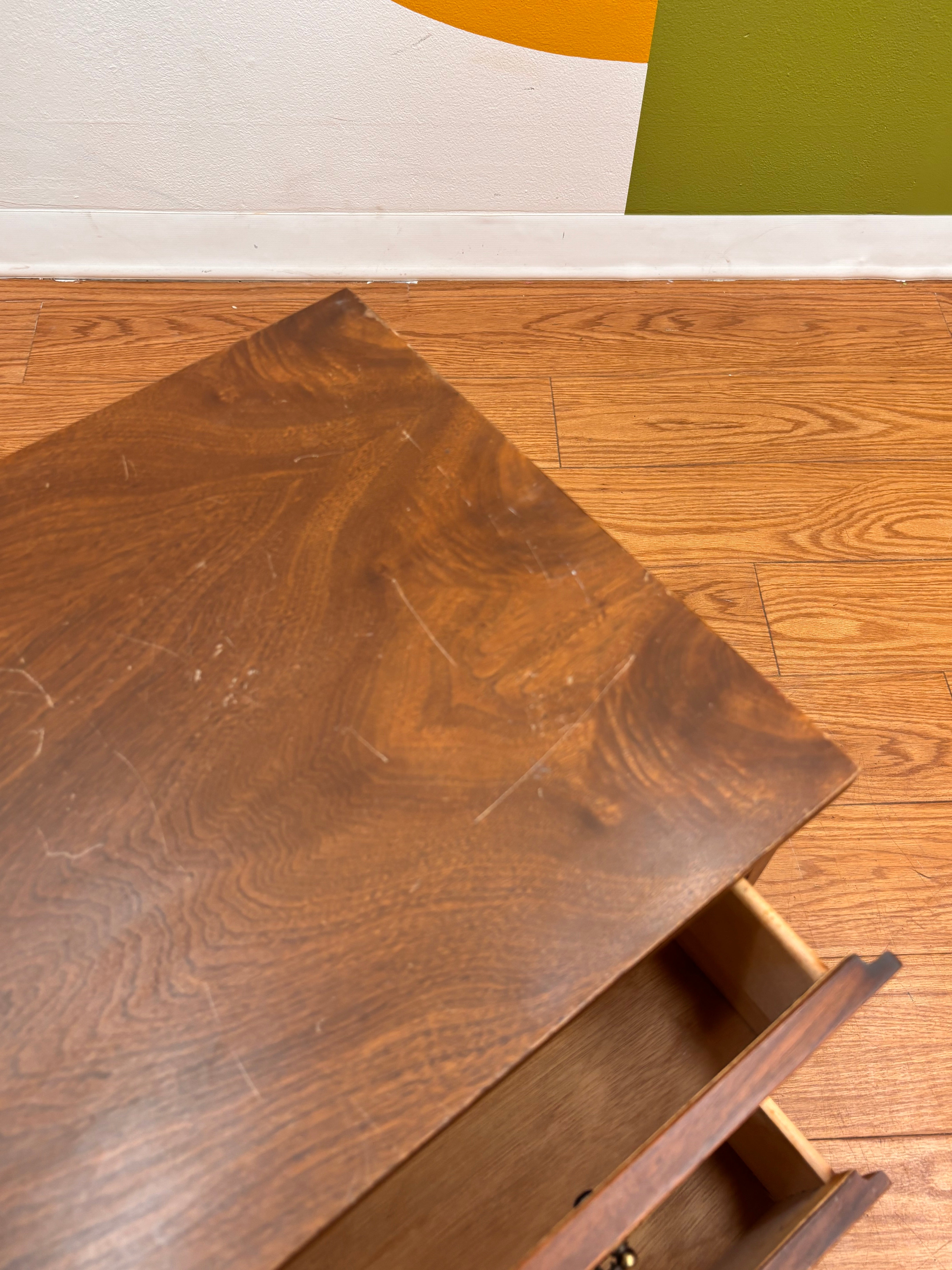 Wood Nightstand
