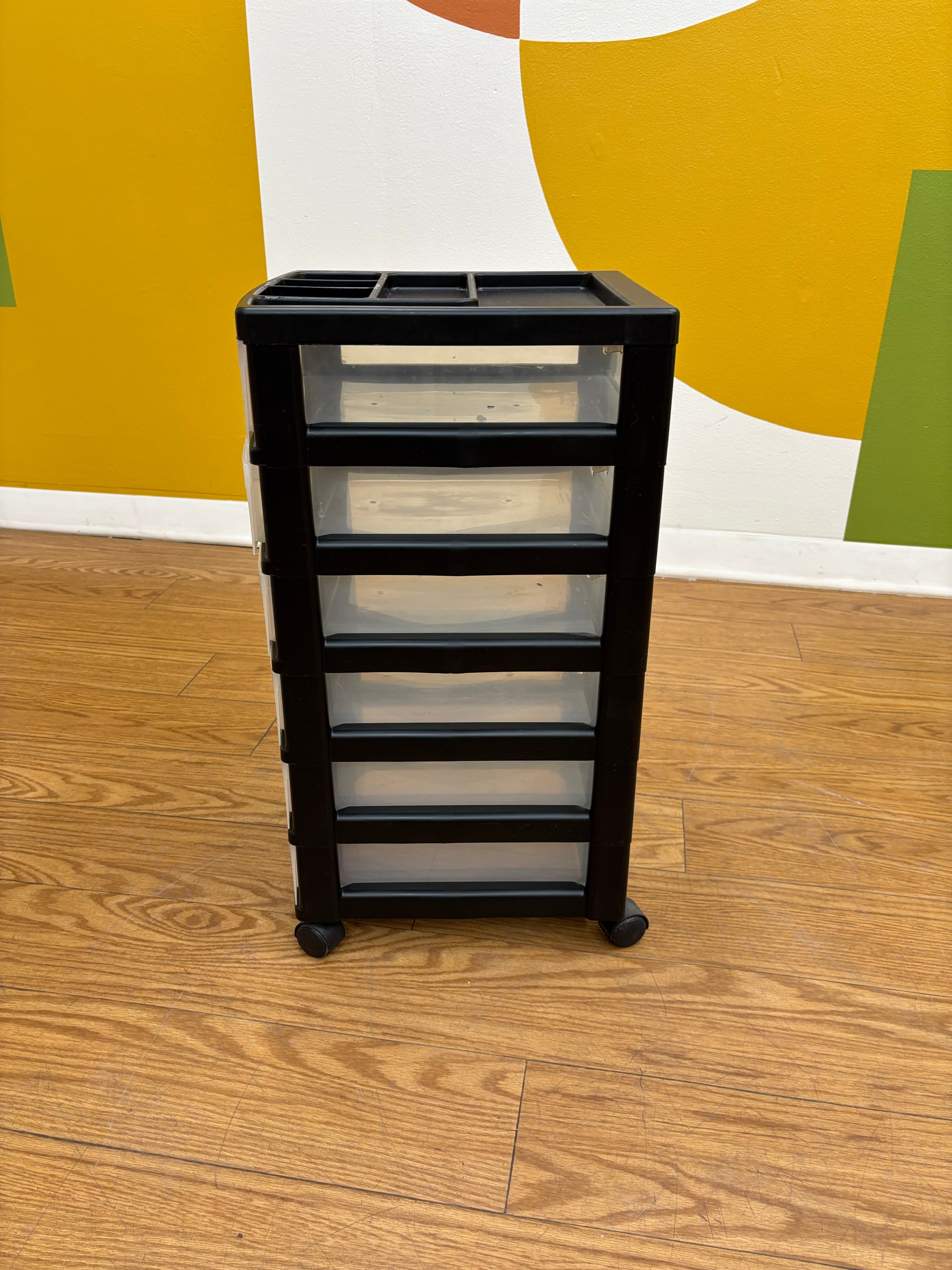 6 Drawer Rolling Cart (2 available)