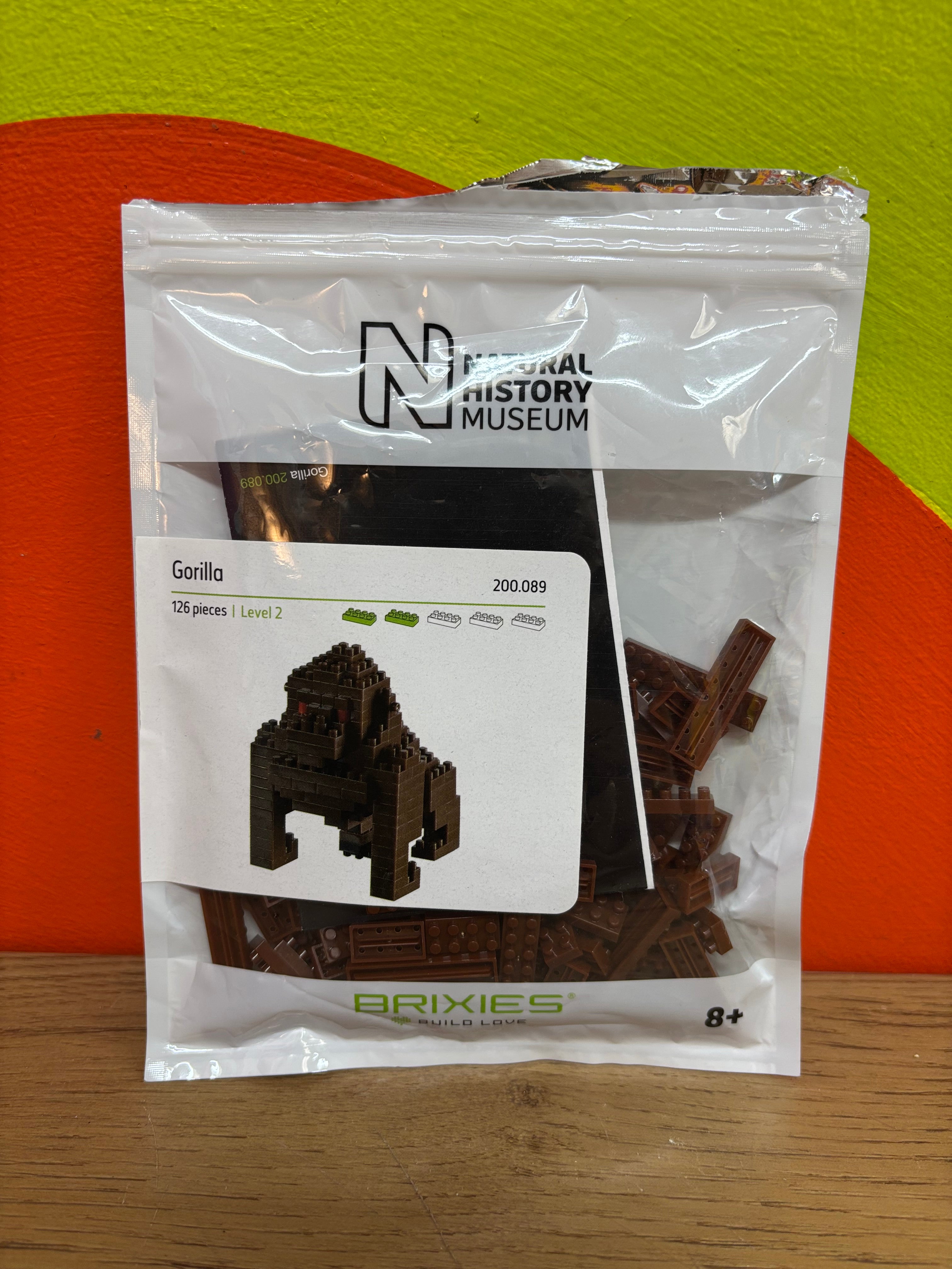 Brixies Gorilla Mini Building Block Set