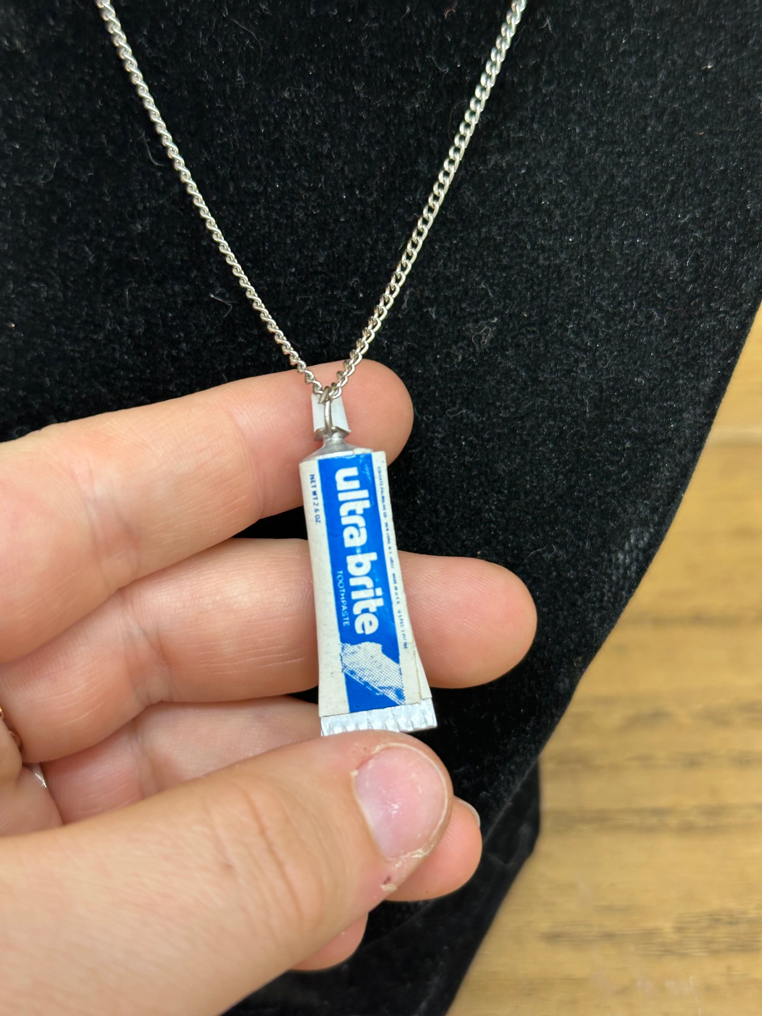 Toothpaste Necklace