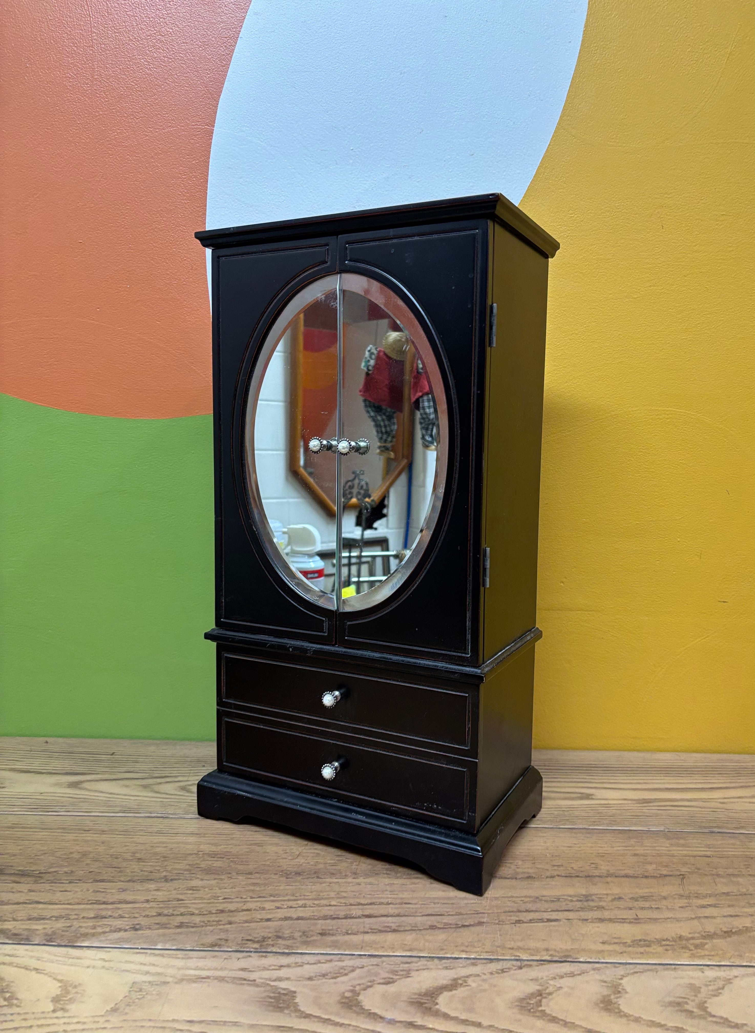 Bombay Mirrored Jewelry Box