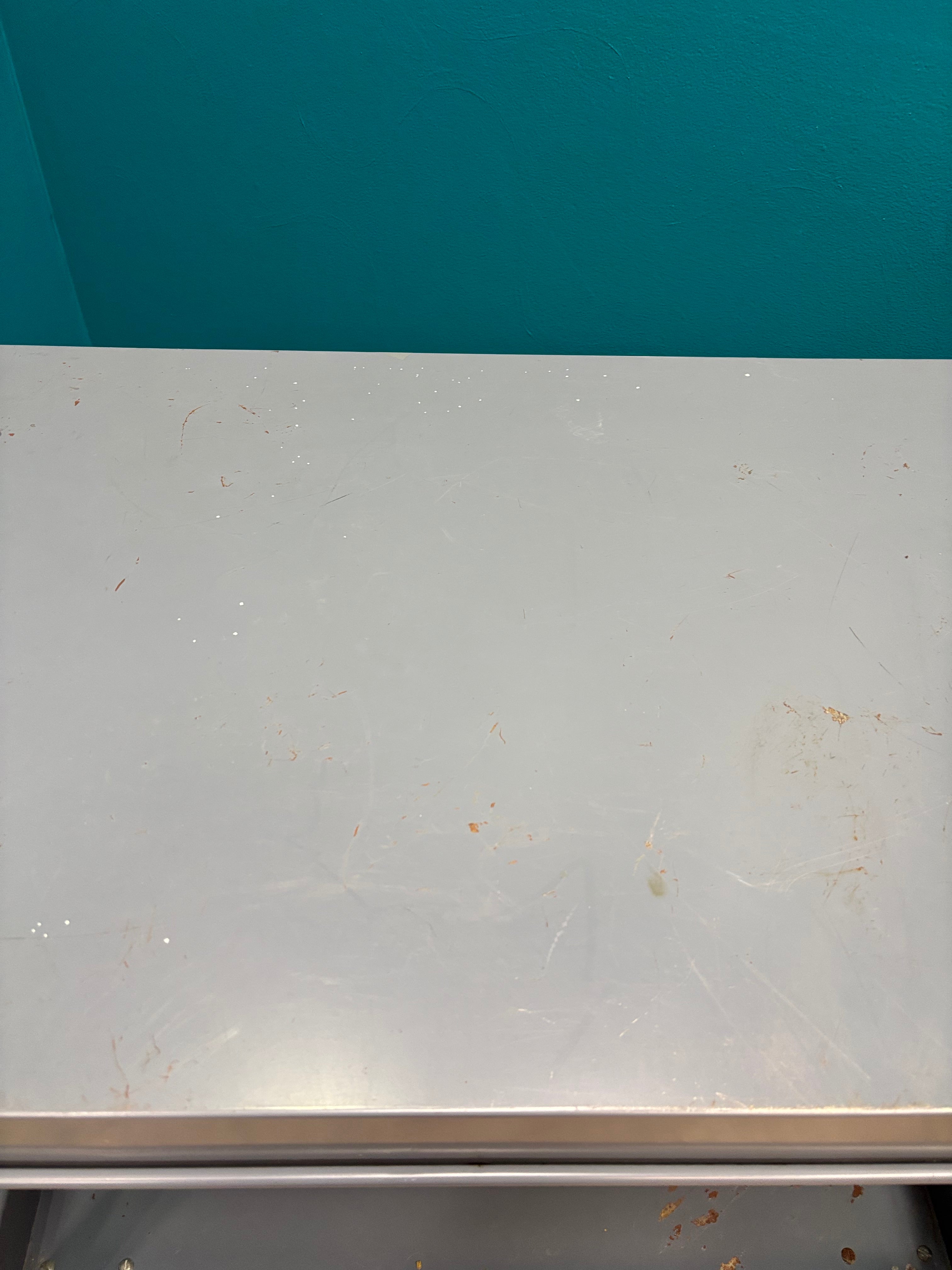 Large Metal Rolling Cart