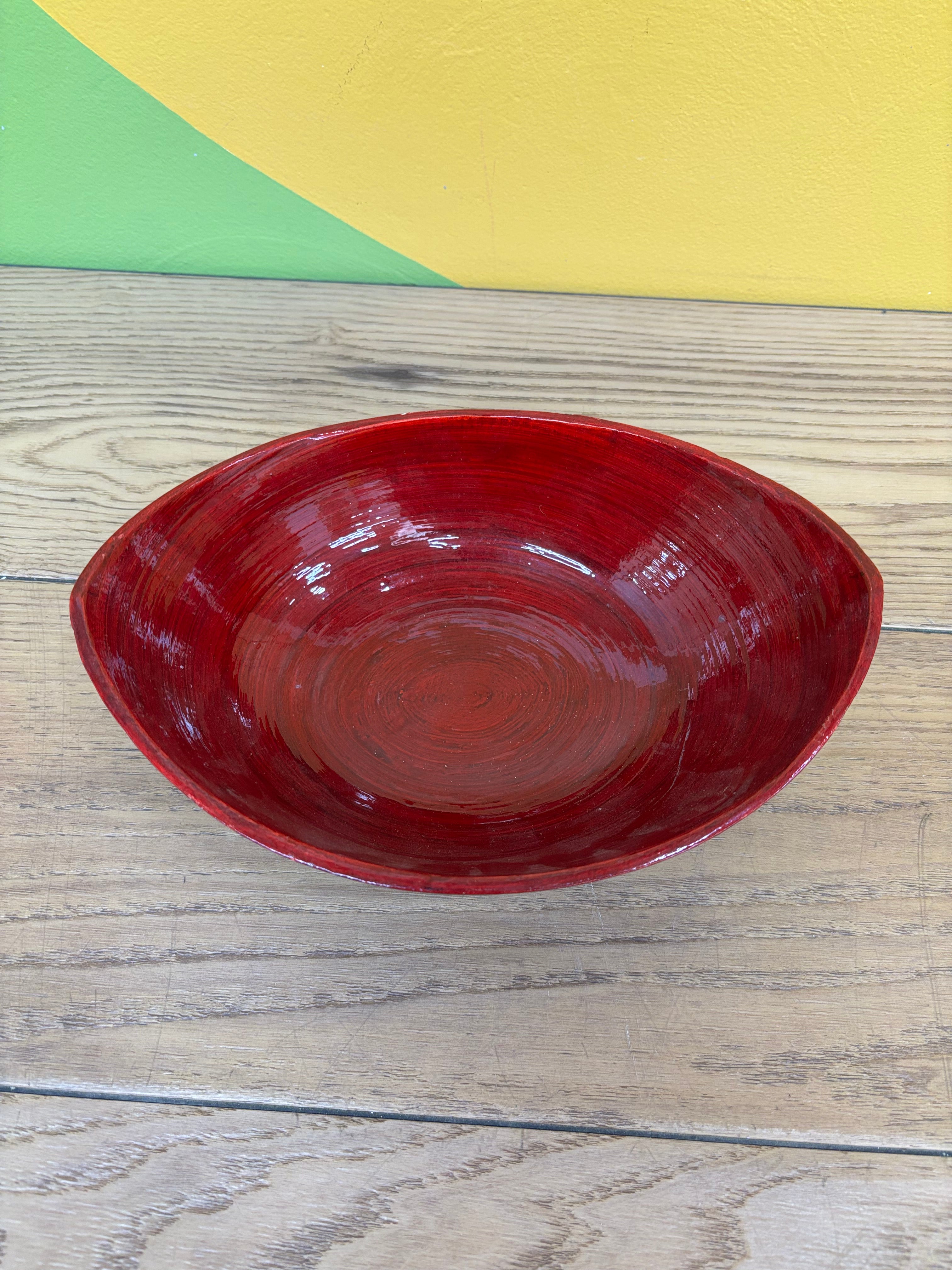 Red Trinket Bowl