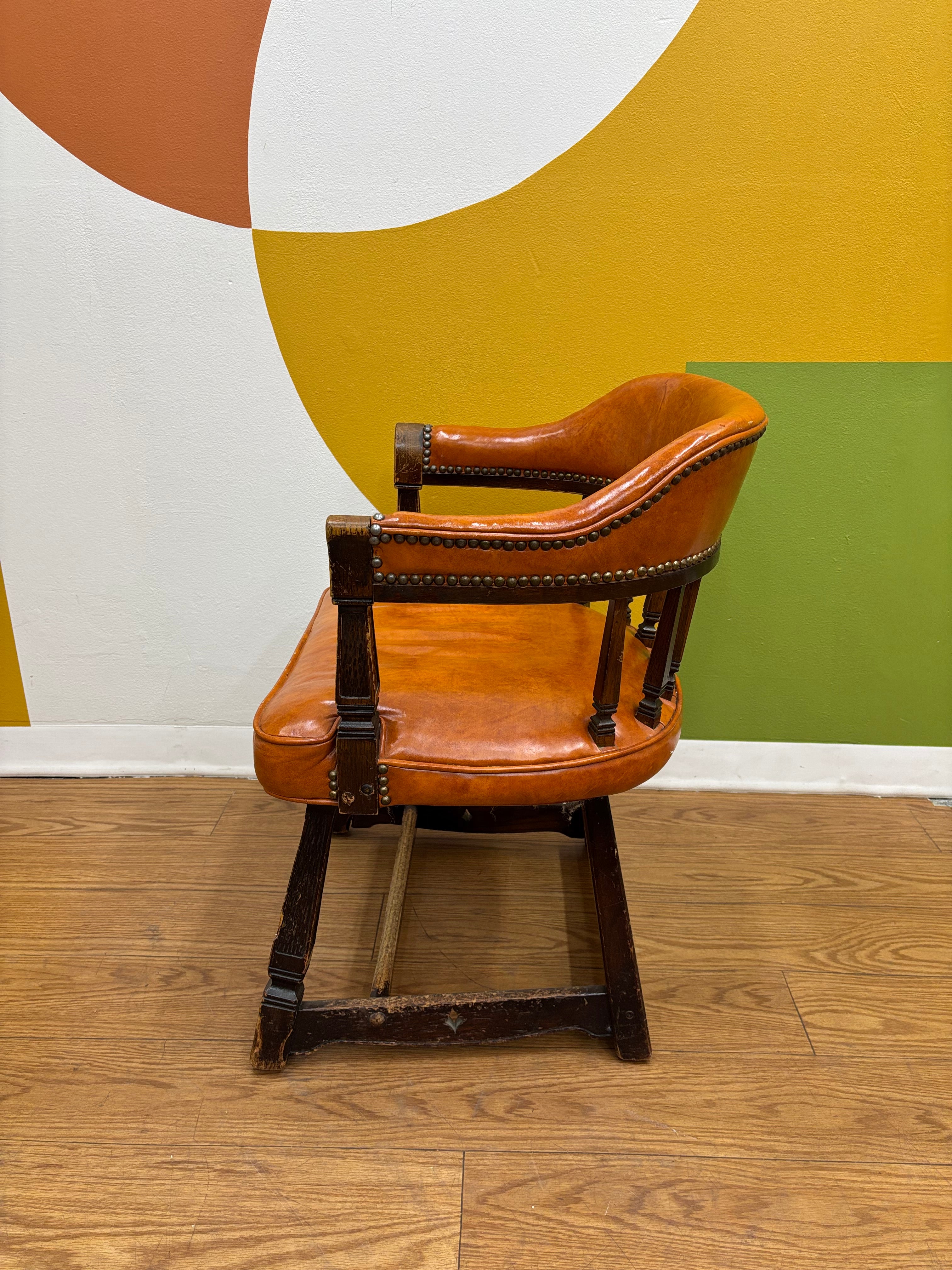 Orange Accent Chair