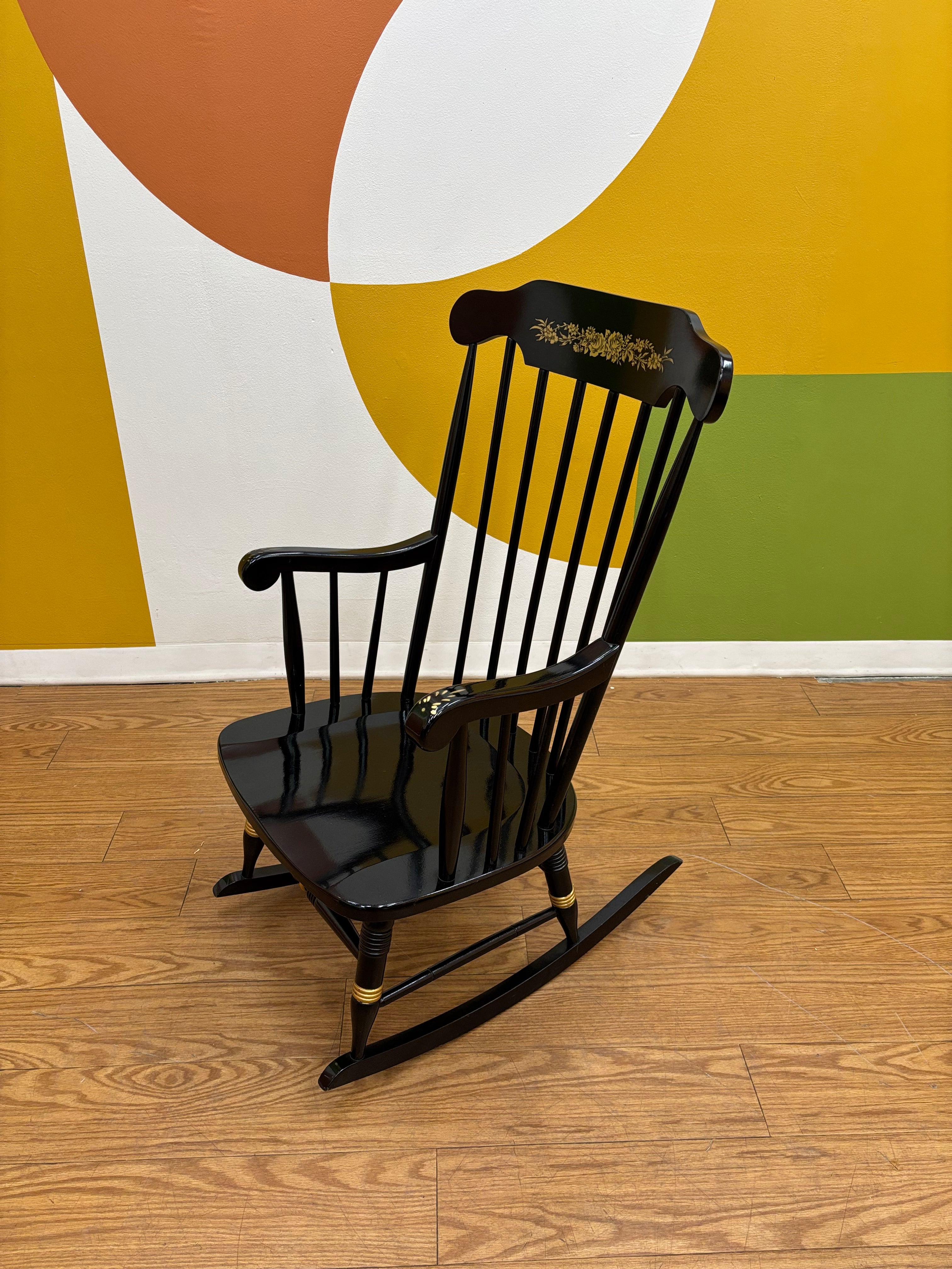 Black Rocking Chair