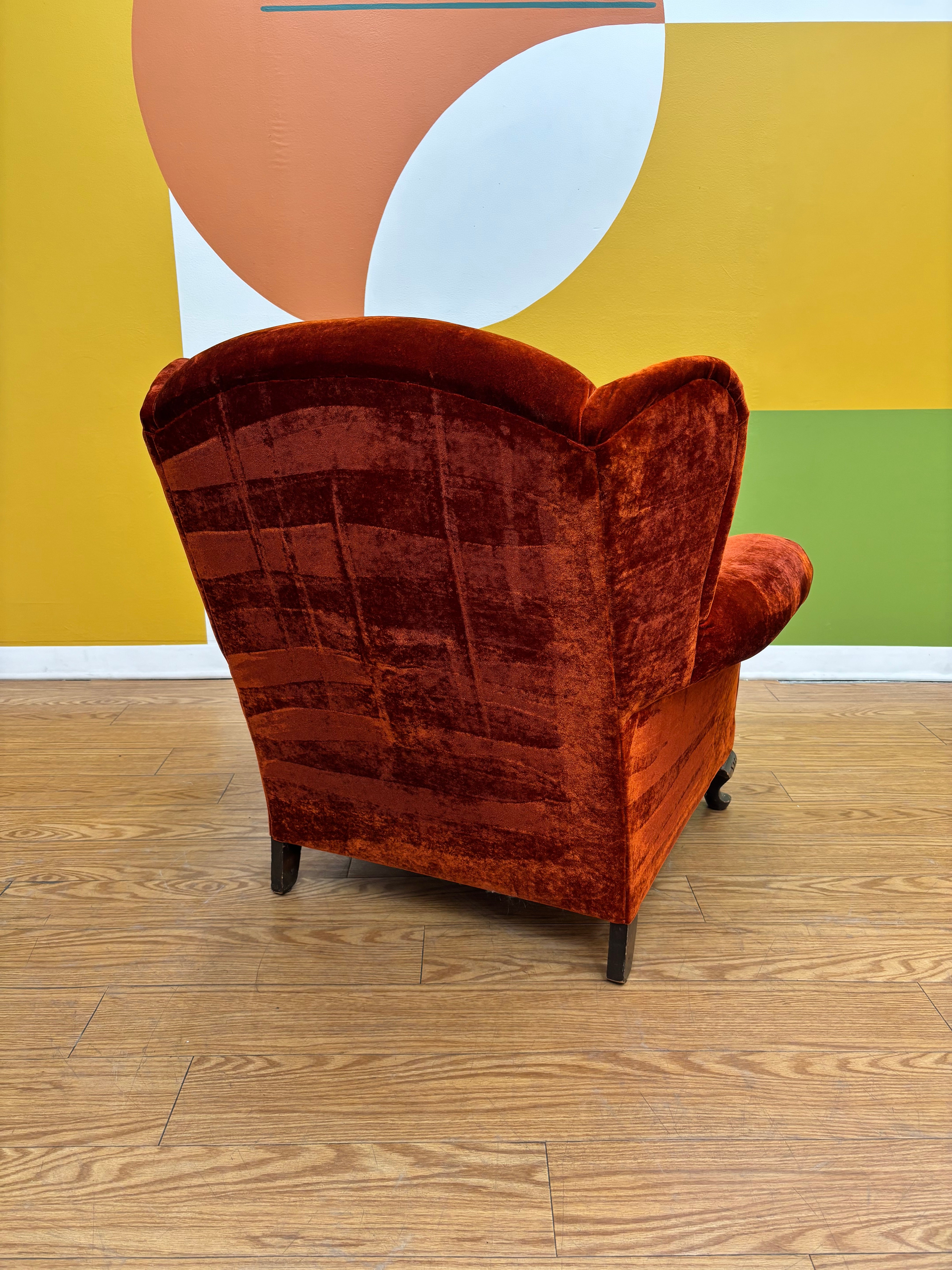 Orange Armchair