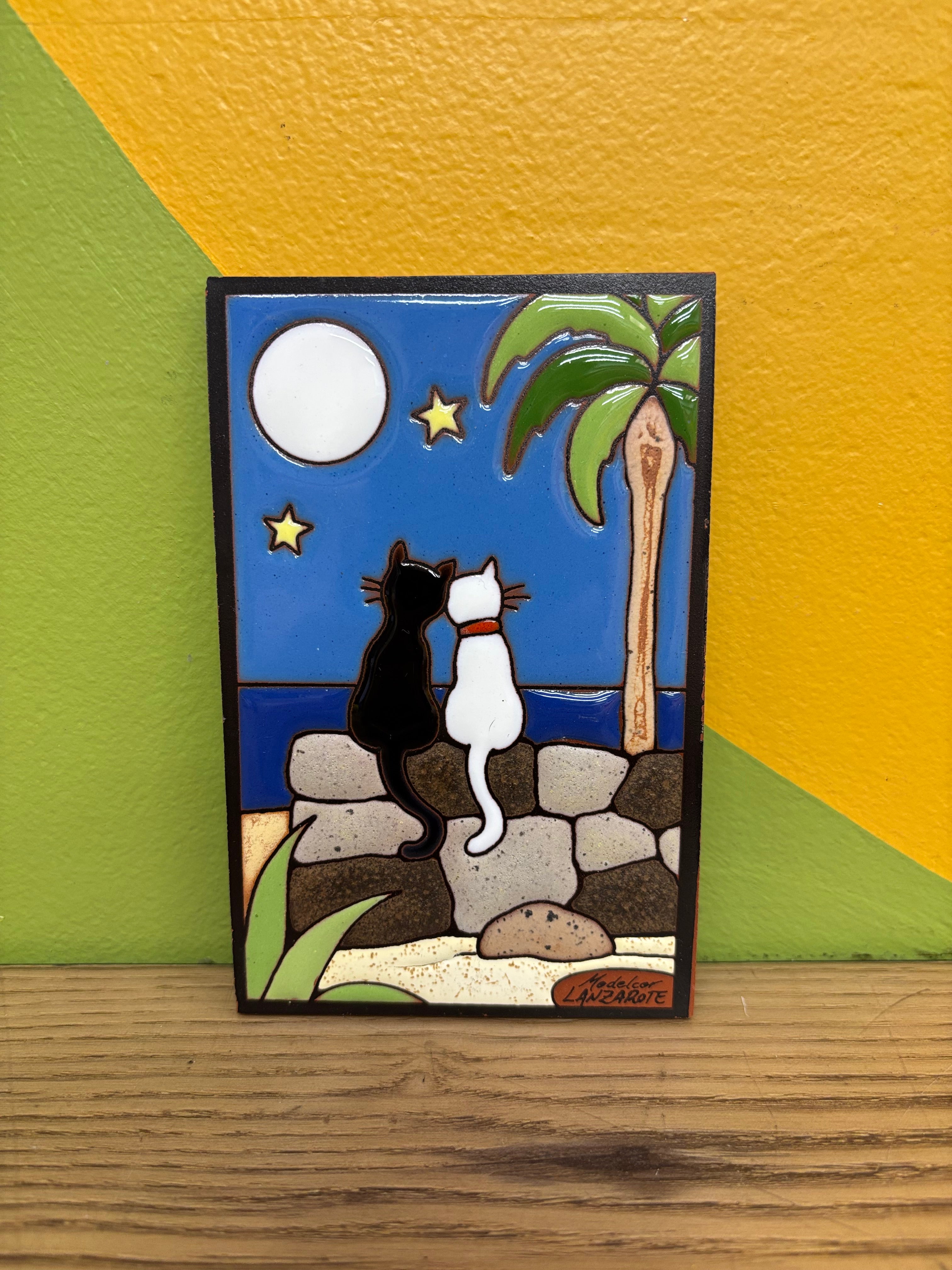 Ceramic Cat Tile