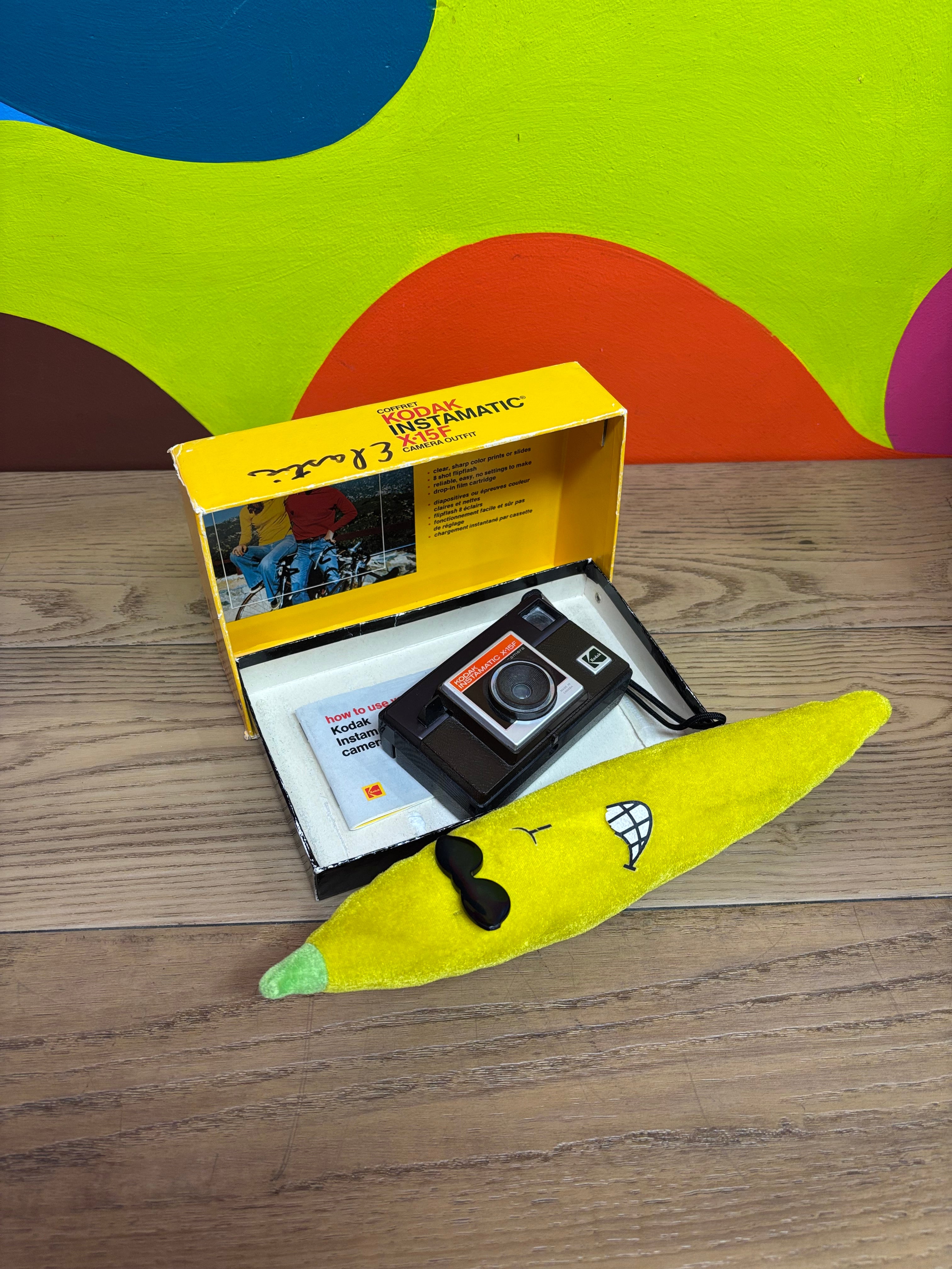 Kodak Instamatic X-15F Film Camera