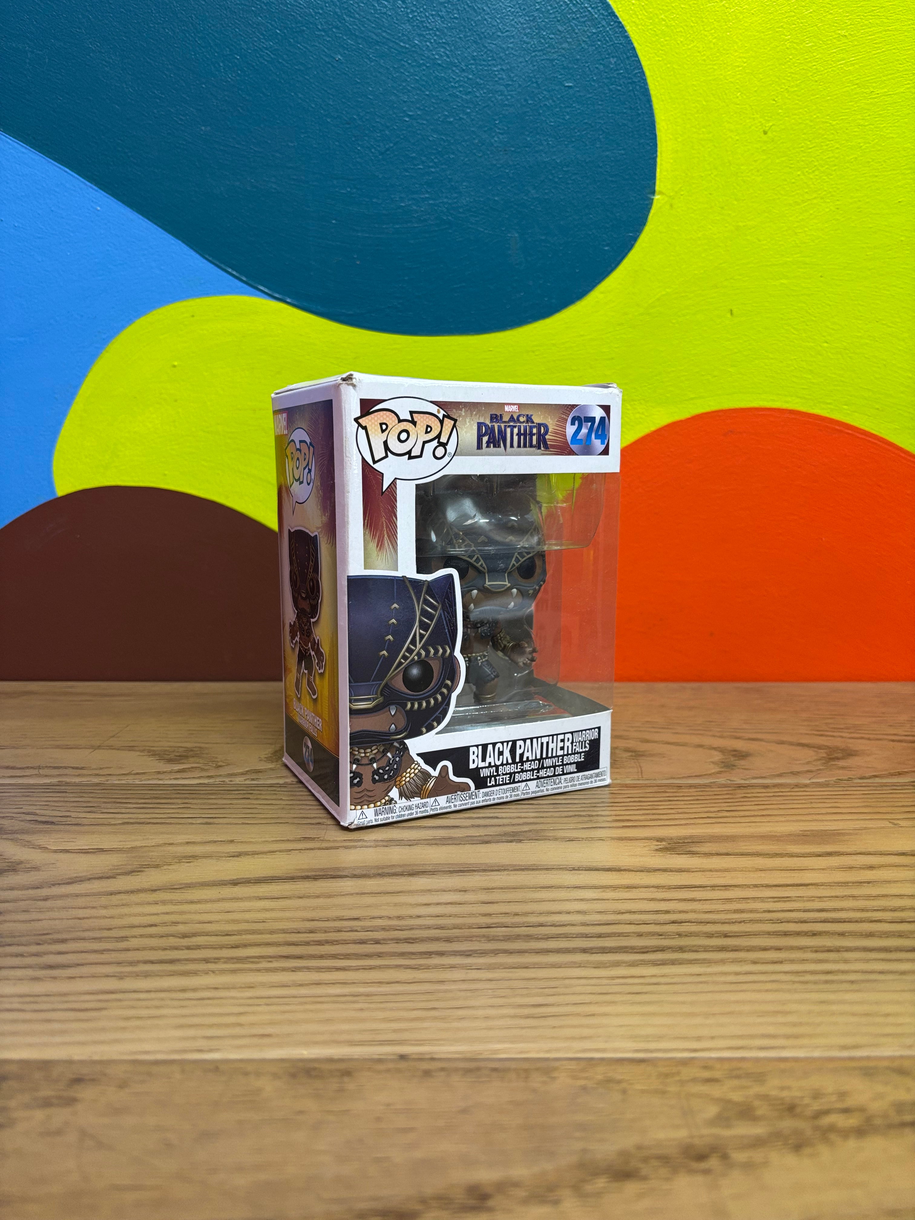 Funko Pop! Vinyl Figurine - Black Panther (Warrior Falls)