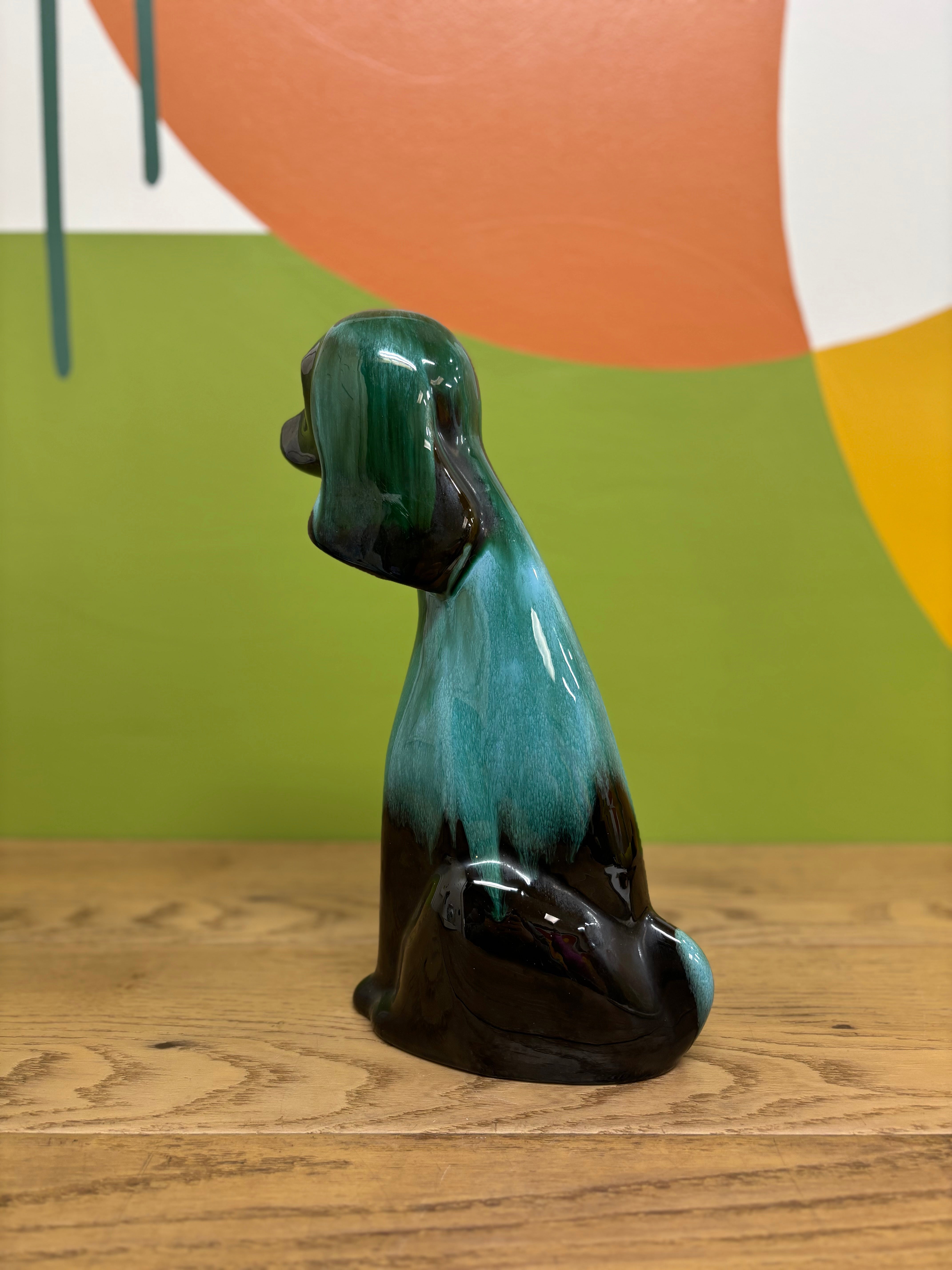 Blue Mountain Dog Figurine